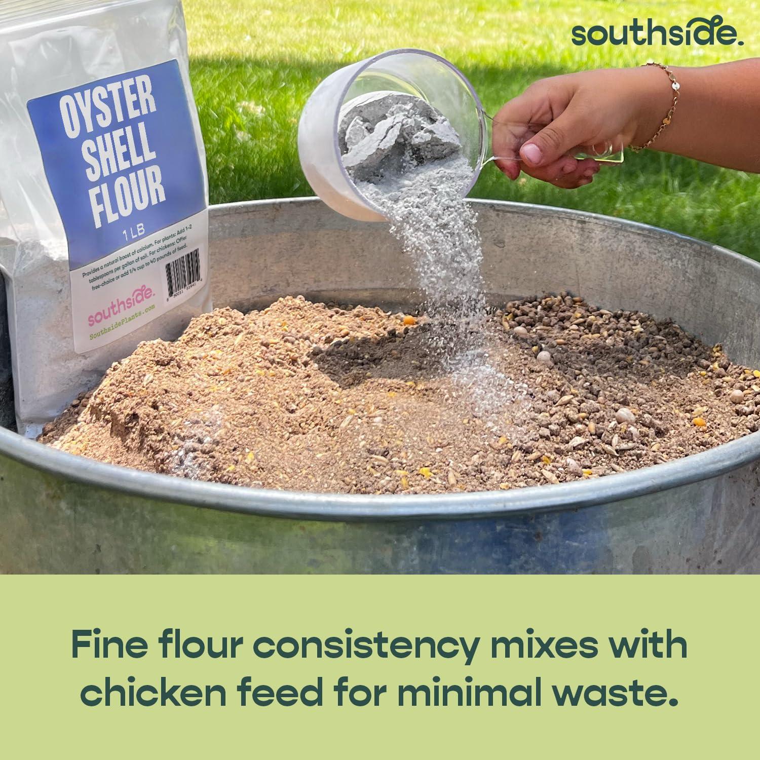 Harina de Concha de Ostra Southside Plants - Suplemento Calcio 0.45 kg