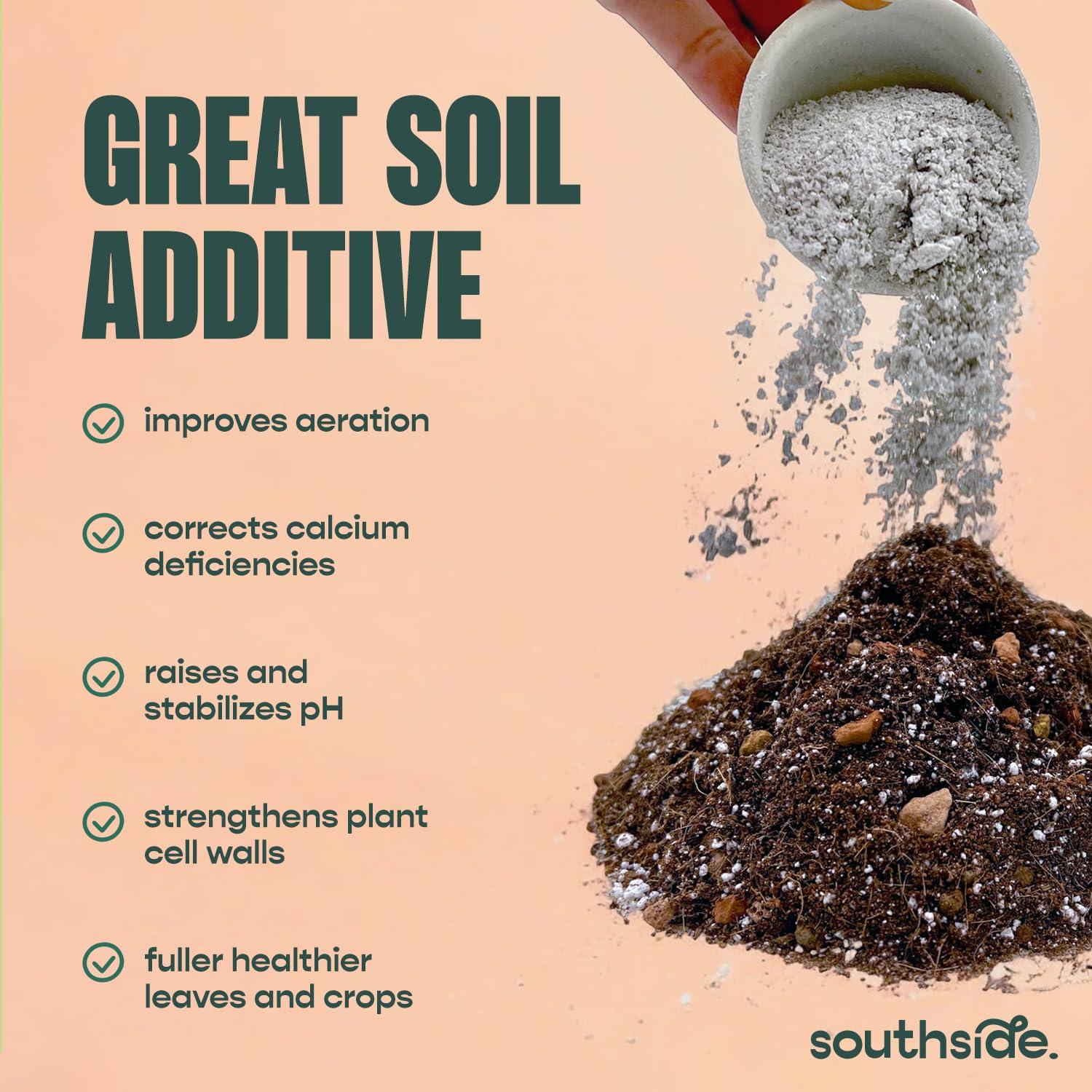 Harina de Concha de Ostra Southside Plants - Suplemento Calcio 0.45 kg