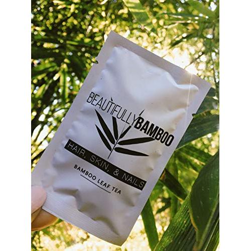 Té de Bambú Orgánico - 30 Bolsas para Cabello, Piel y Uñas