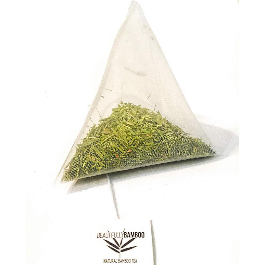 Té de Bambú Orgánico - 30 Bolsas para Cabello, Piel y Uñas