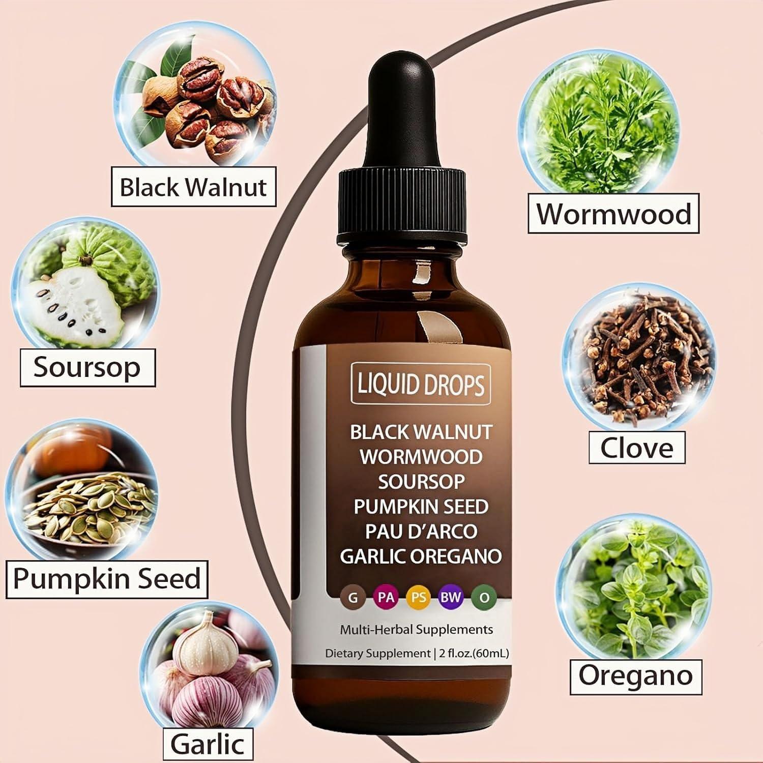 Gotas Líquidas EYES Nutralis Ajenjo Nuez Negra 80g