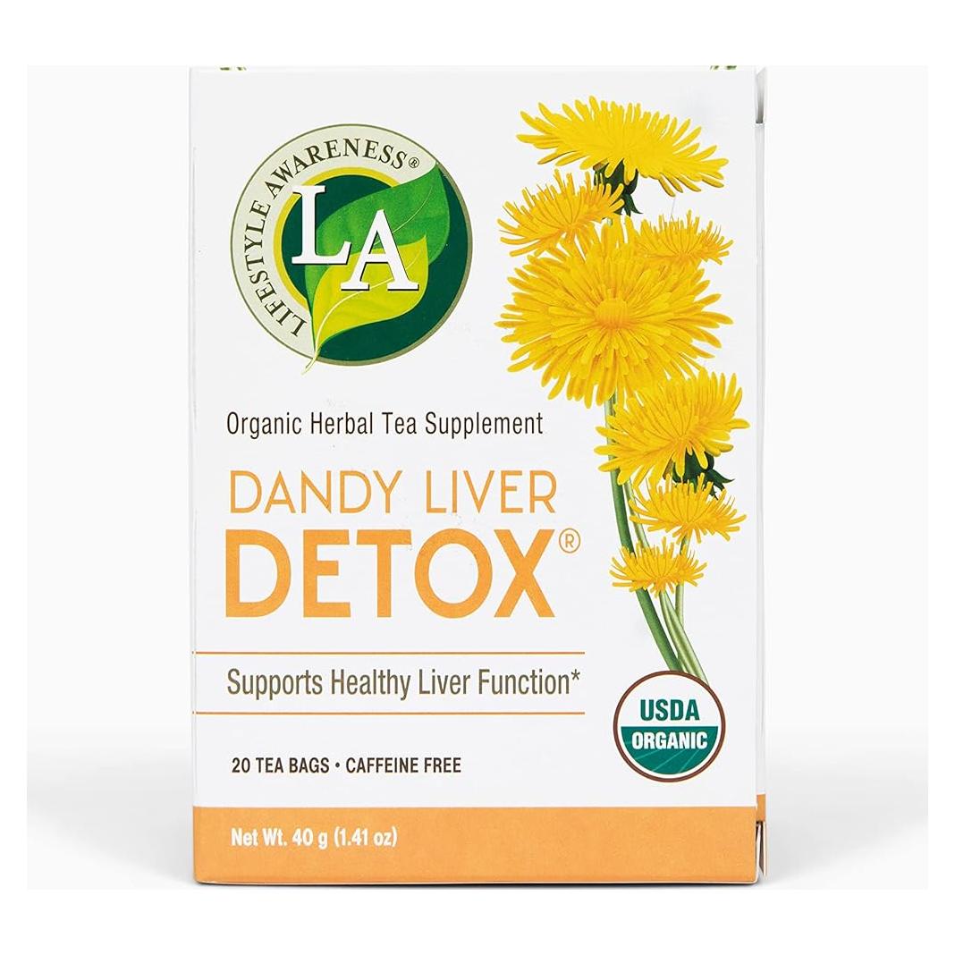 Té Detox de Hígado Dandy Sin Cafeína 20 Bolsitas 40g