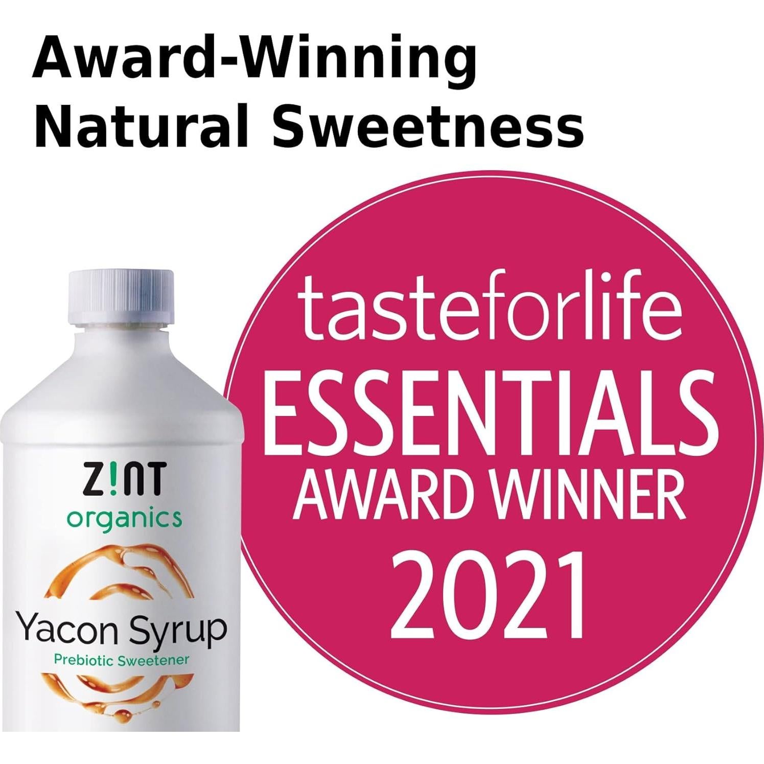 Jarabe de Yacón Orgánico Zint 236.6 ml - Endulzante Natural