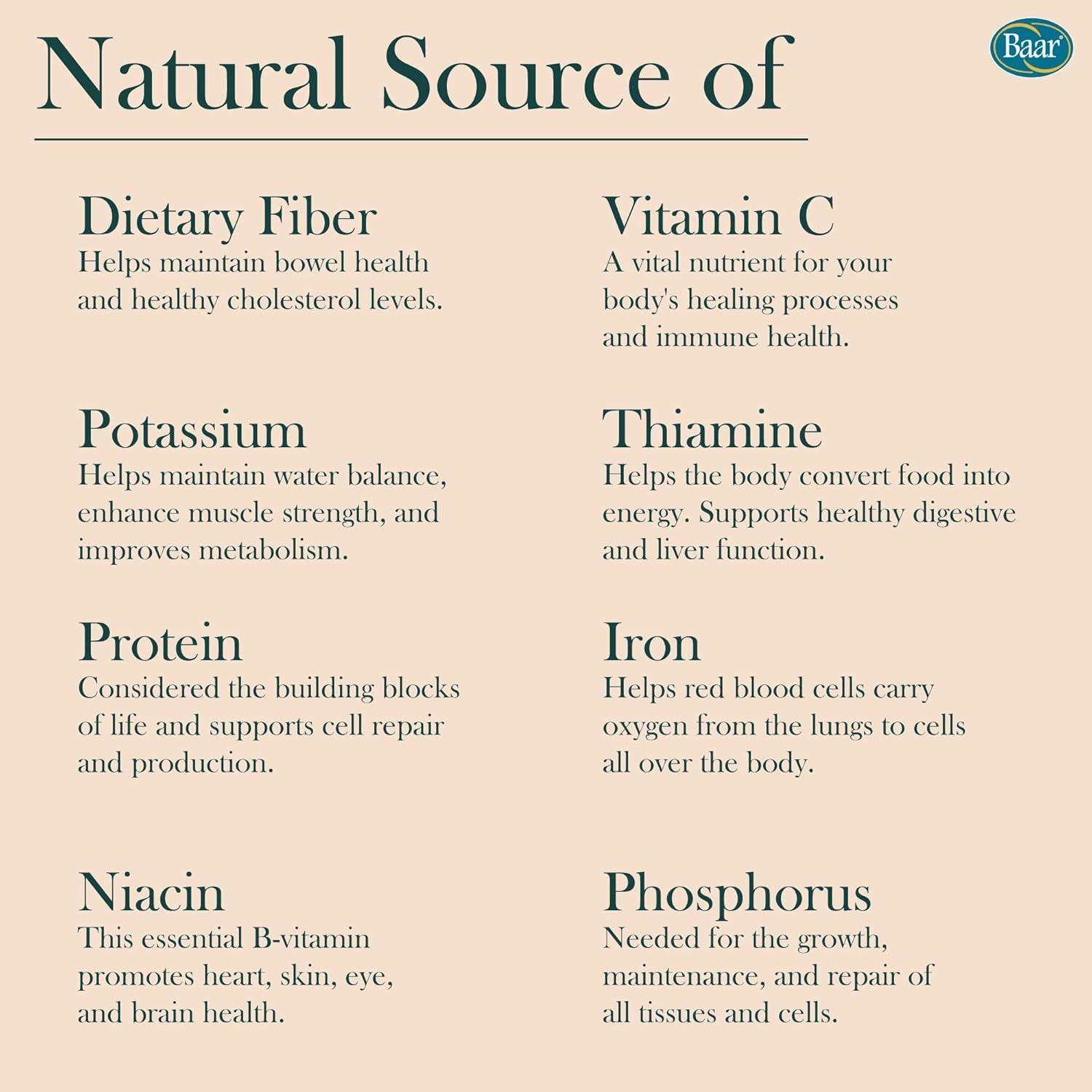 Cápsulas de Alcachofa de Jerusalén Baar 320 mg - 100 Unidades