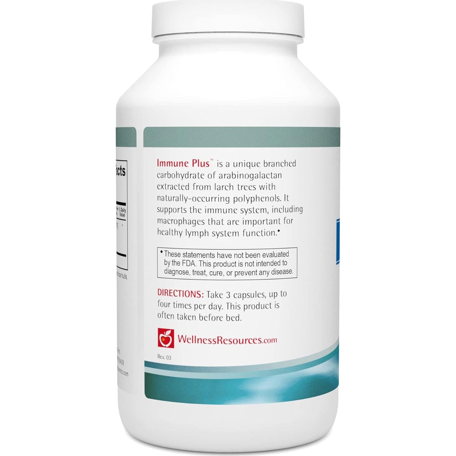 Cápsulas de Arabinogalactano Wellness Resources - 300 Unidades