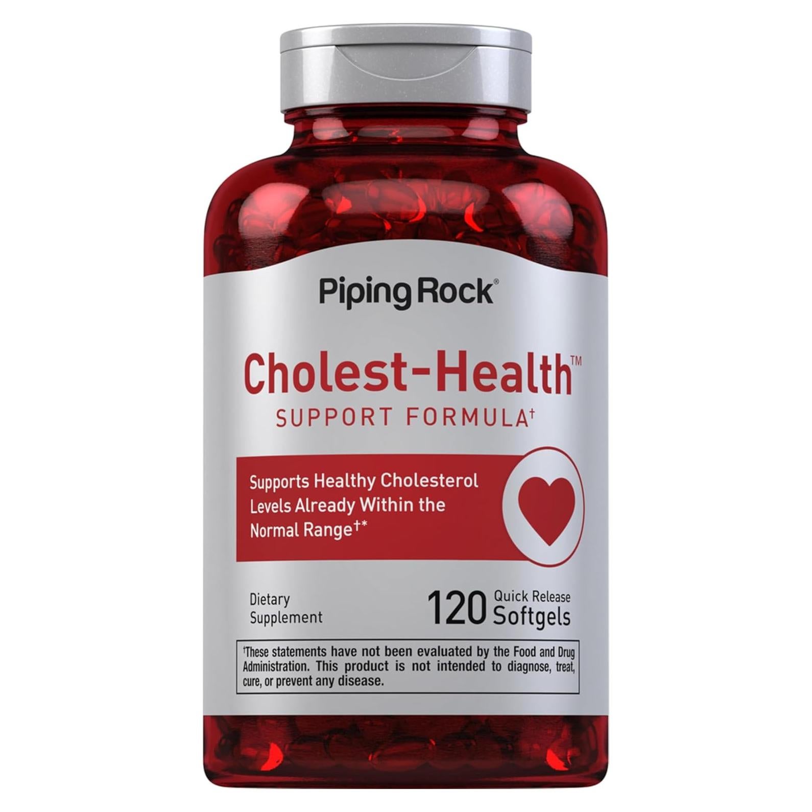 Suplemento de Colesterol Piping Rock | 120 Gelatinas Blandas | 800 mg Esteroles Vegetales