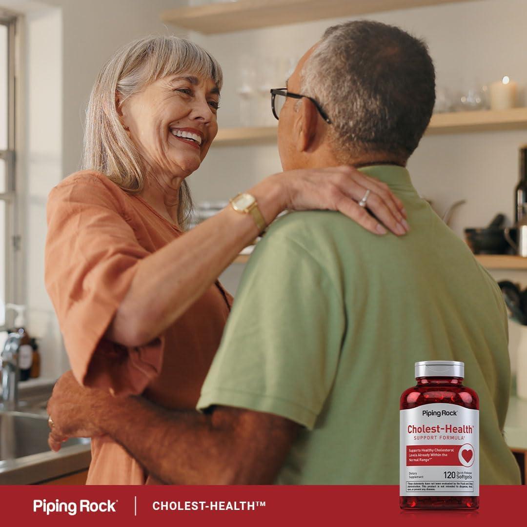 Suplemento de Colesterol Piping Rock | 120 Gelatinas Blandas | 800 mg Esteroles Vegetales