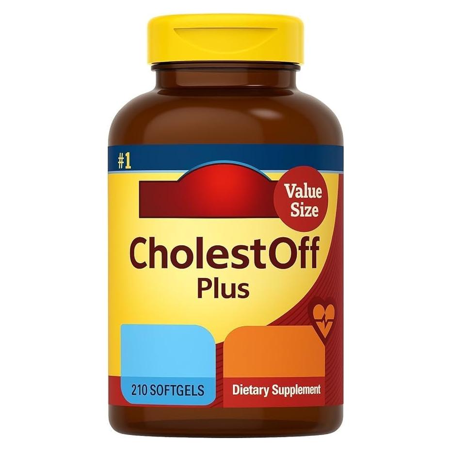 Cholesterol Off Plus 210 Softgels 900mg Esteroides Vegetales
