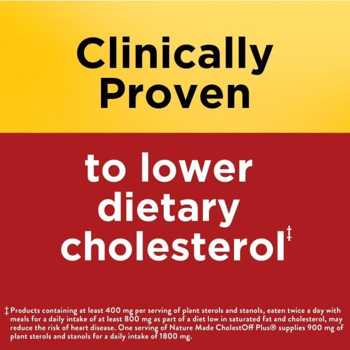 Cholesterol Off Plus 210 Softgels 900mg Esteroides Vegetales