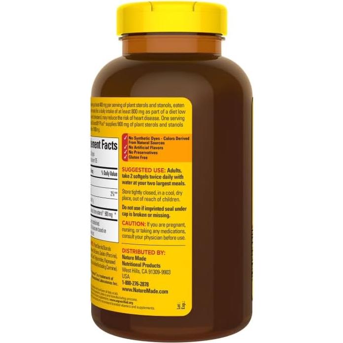 Cholesterol Off Plus 210 Softgels 900mg Esteroides Vegetales