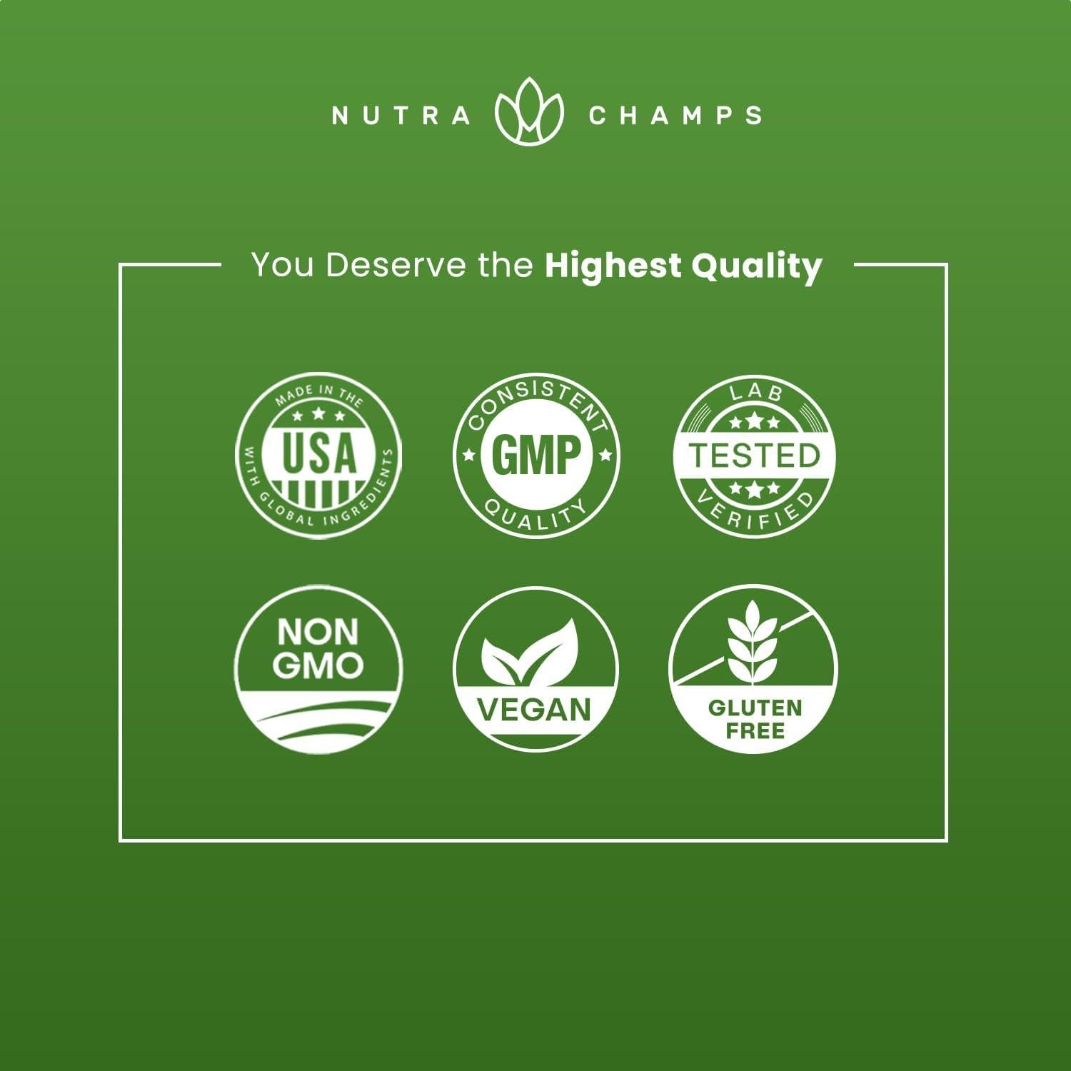 Suplemento de Saw Palmetto NutraChamps 600mg 120 Cápsulas