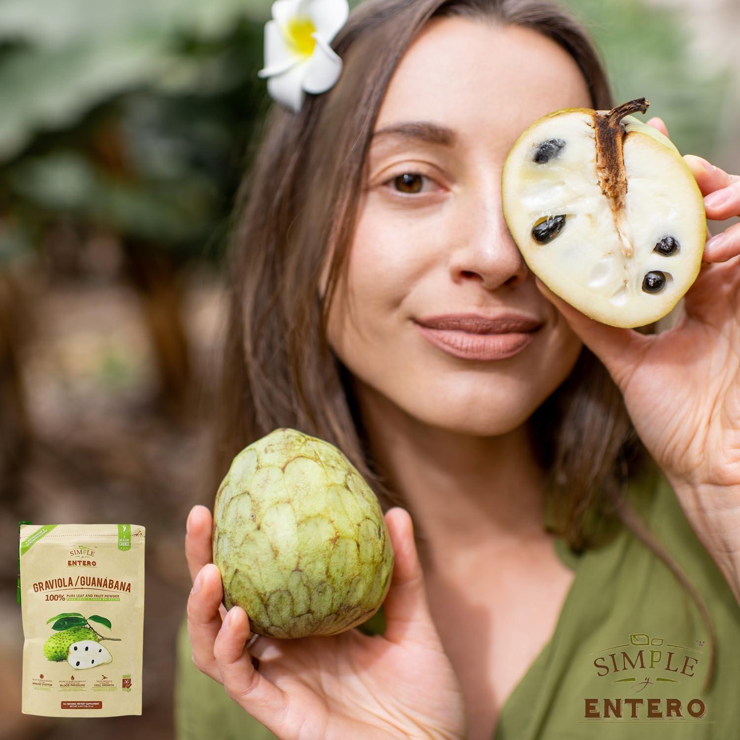 Polvo de Graviola 100% Puro - 226.8 g - Sin Aditivos