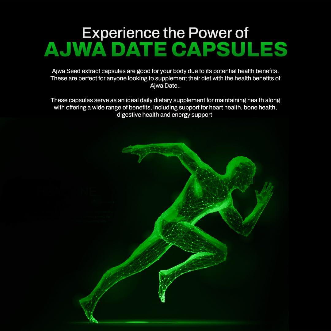 Cápsulas de Dátil Ajwa 350mg Dr. Herbalist - 60 Unidades