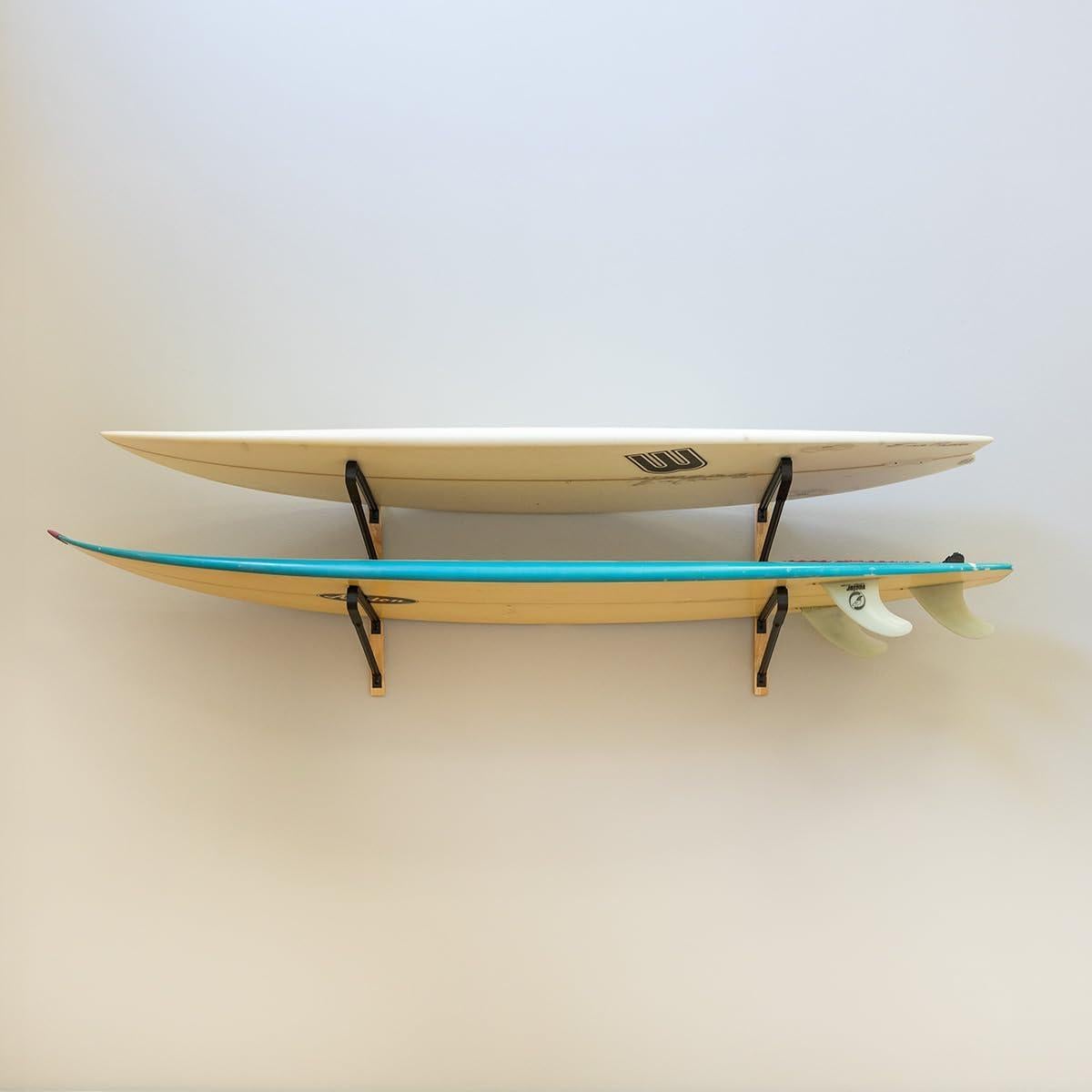 Soporte de Pared para 2 Tablas de Surf StoreYourBoard