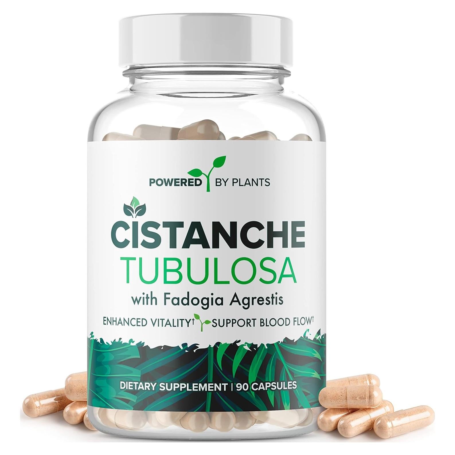 Suplemento Natural Cistanche Tubulosa Powered X Plants 90 Cápsulas