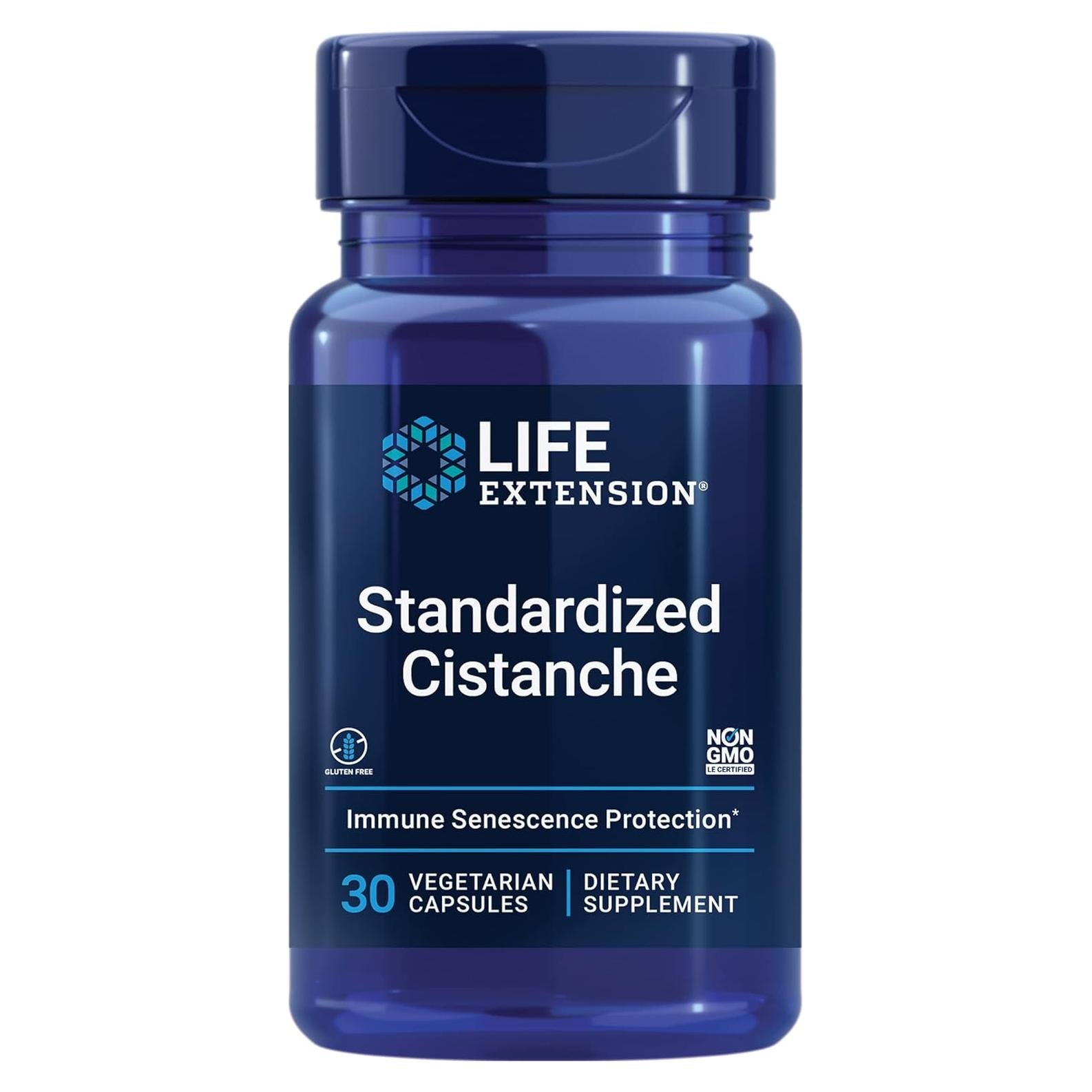 Cistanche Estandarizado Extensión de Vida 30 Cápsulas 31.75g