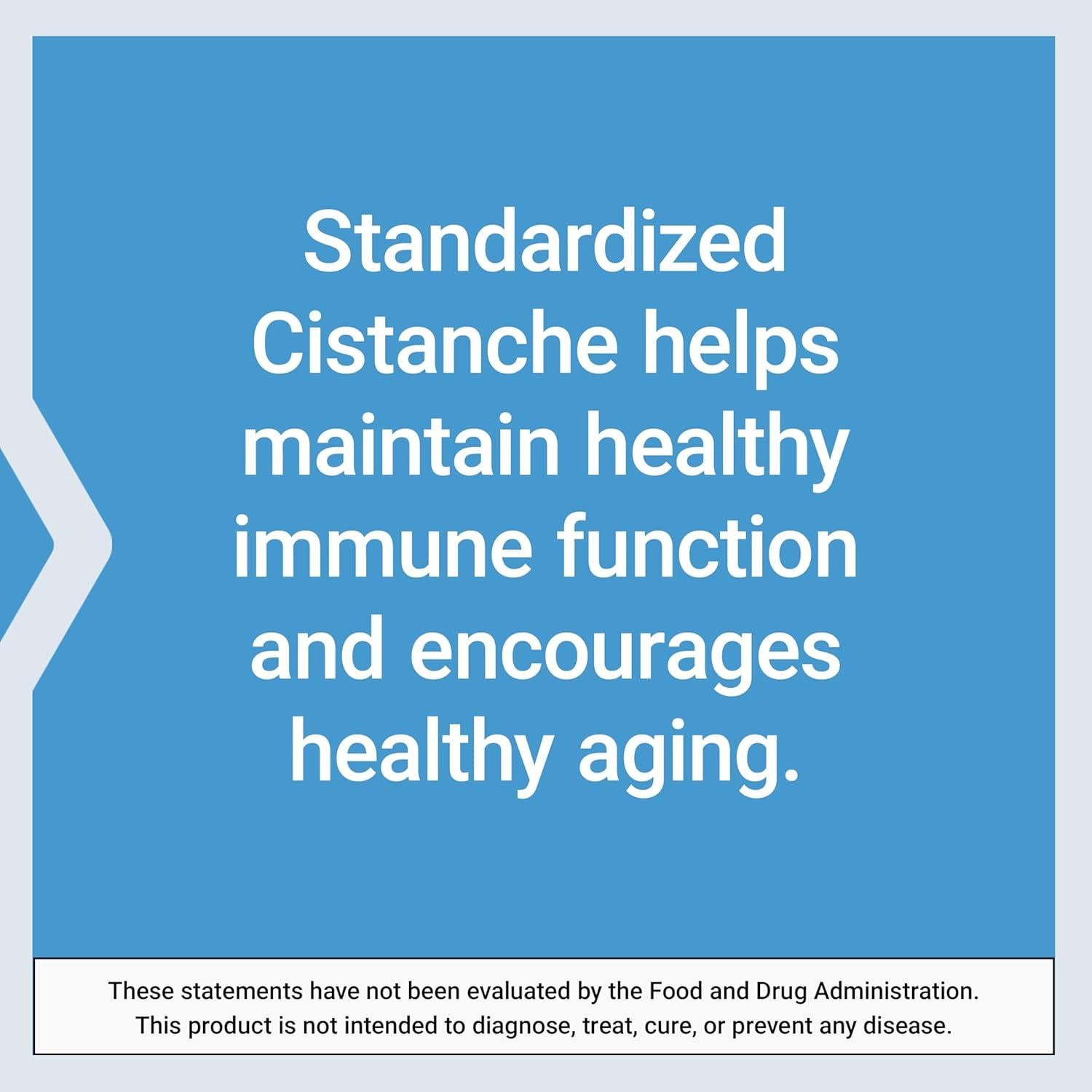 Cistanche Estandarizado Extensión de Vida 30 Cápsulas 31.75g