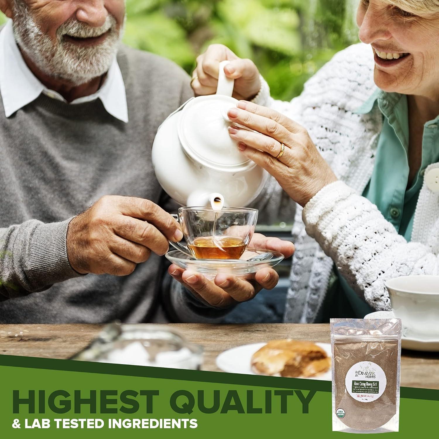 Polvo de Extracto Orgánico Cistanche Deserticola 113g Dimmak Herbs