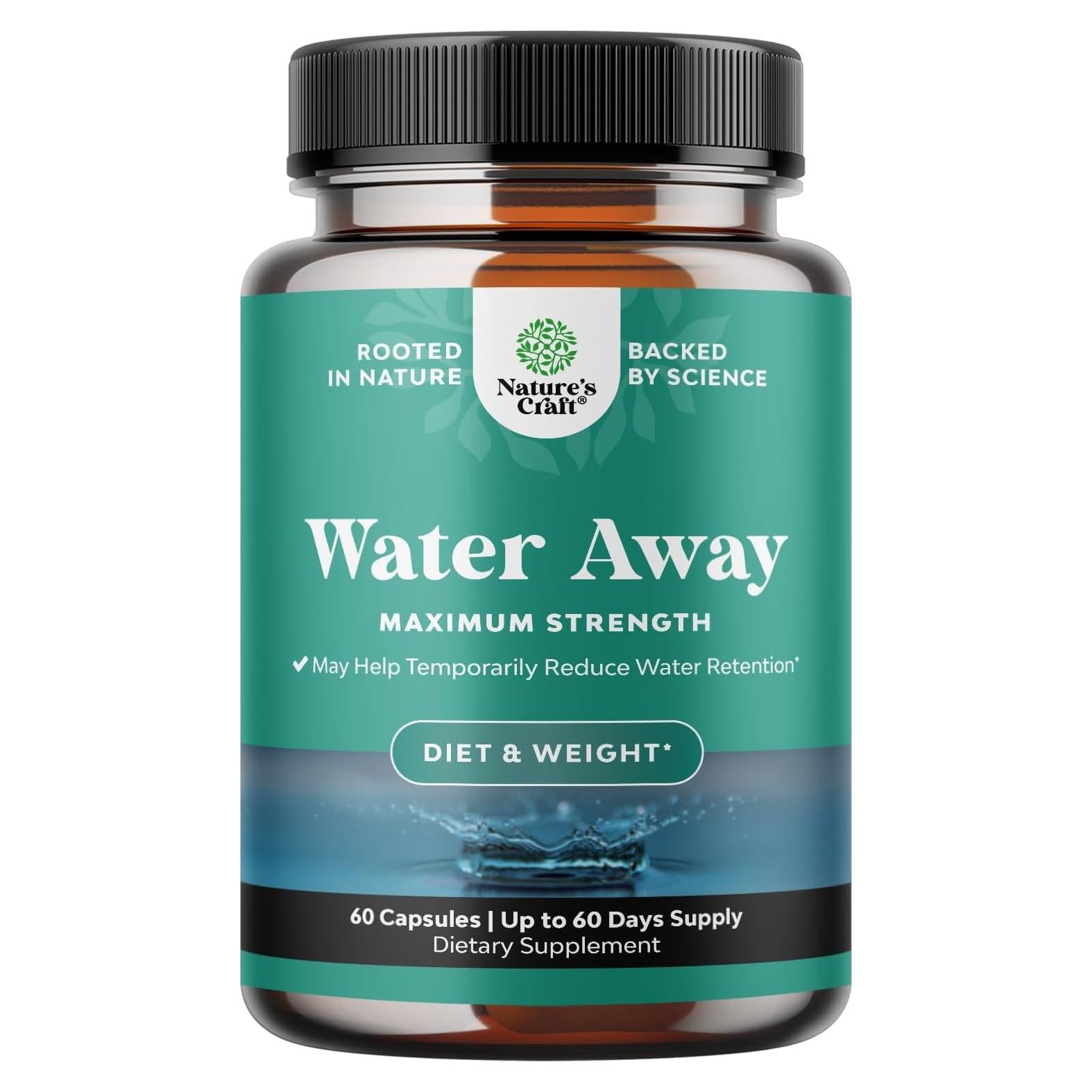 Píldoras Diuréticas Nature Bound 68g - Pérdida de Peso Rápida