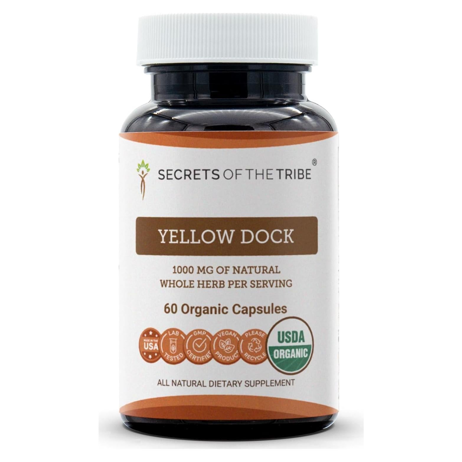 Cápsulas Orgánicas de Diente de León Secretos de la Tribu 60 Unidades