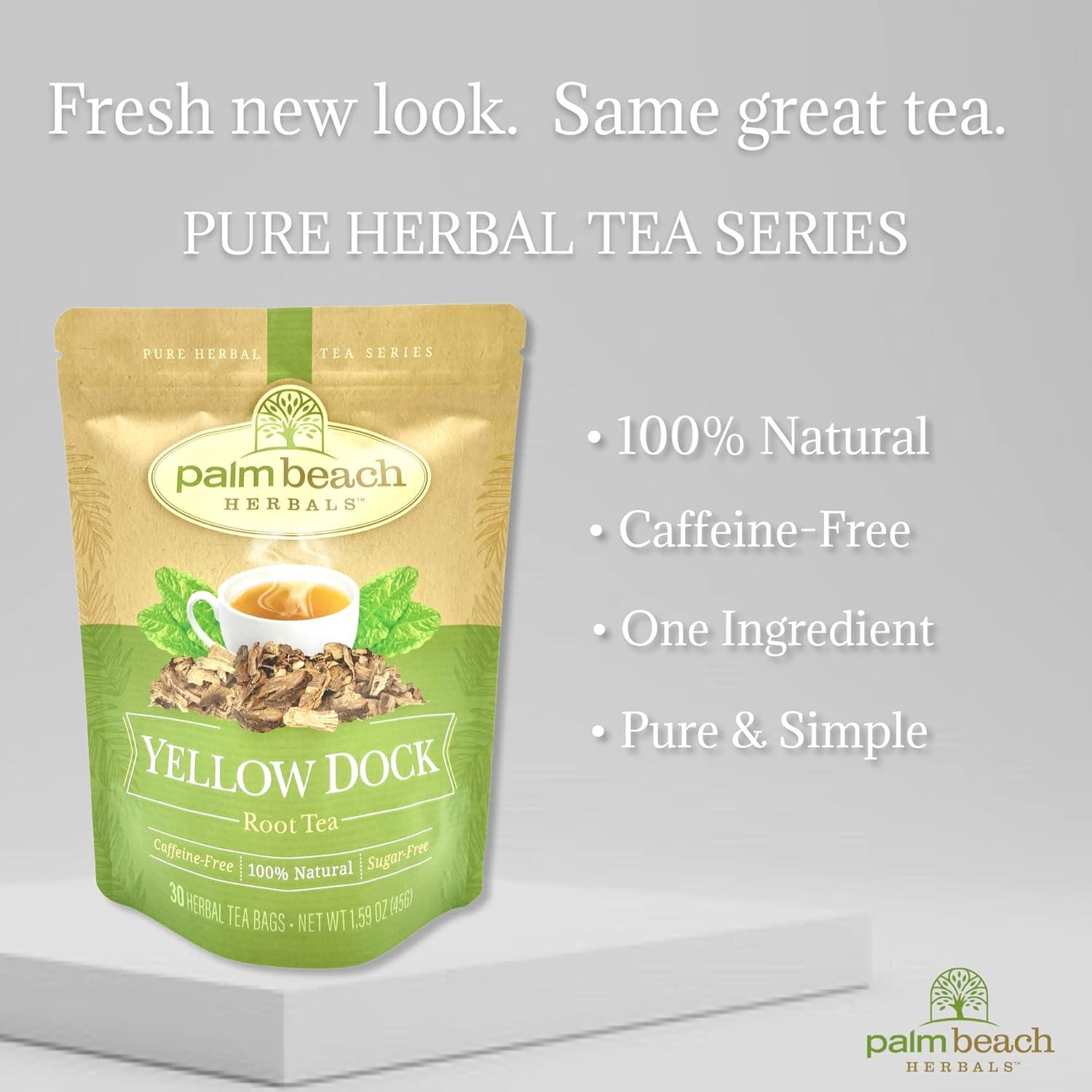 Té de Raíz de Dock Amarillo Palm Beach 30 Bolsitas 45g