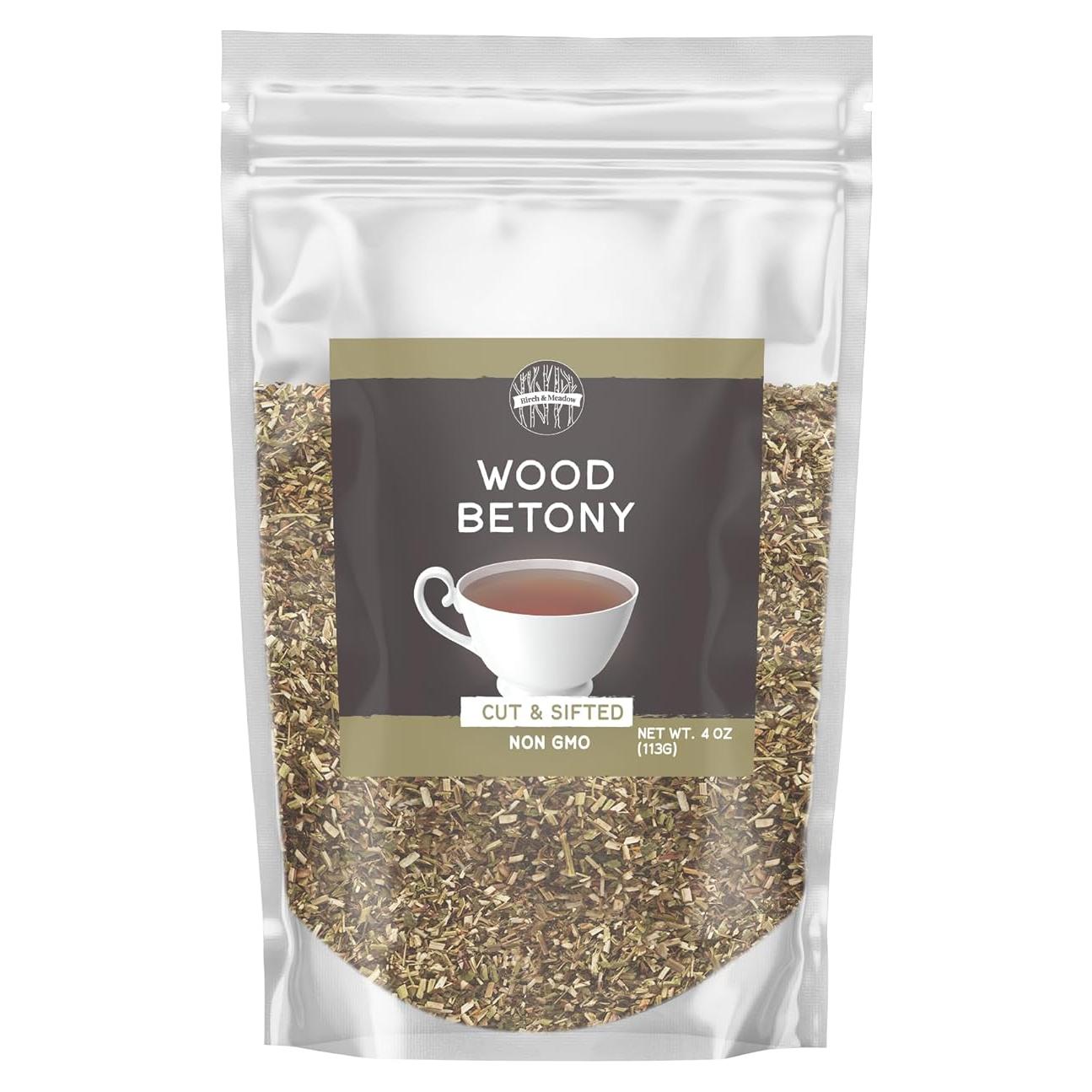 Betónica Abeto y Pradera 113.4g Cortada y Tamizada No GMO