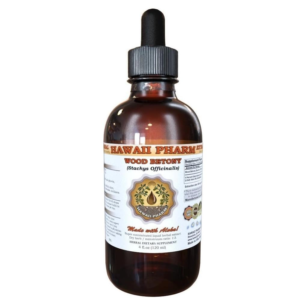 Extracto Líquido de Betónica Hawaii Pharm 120ml Natural
