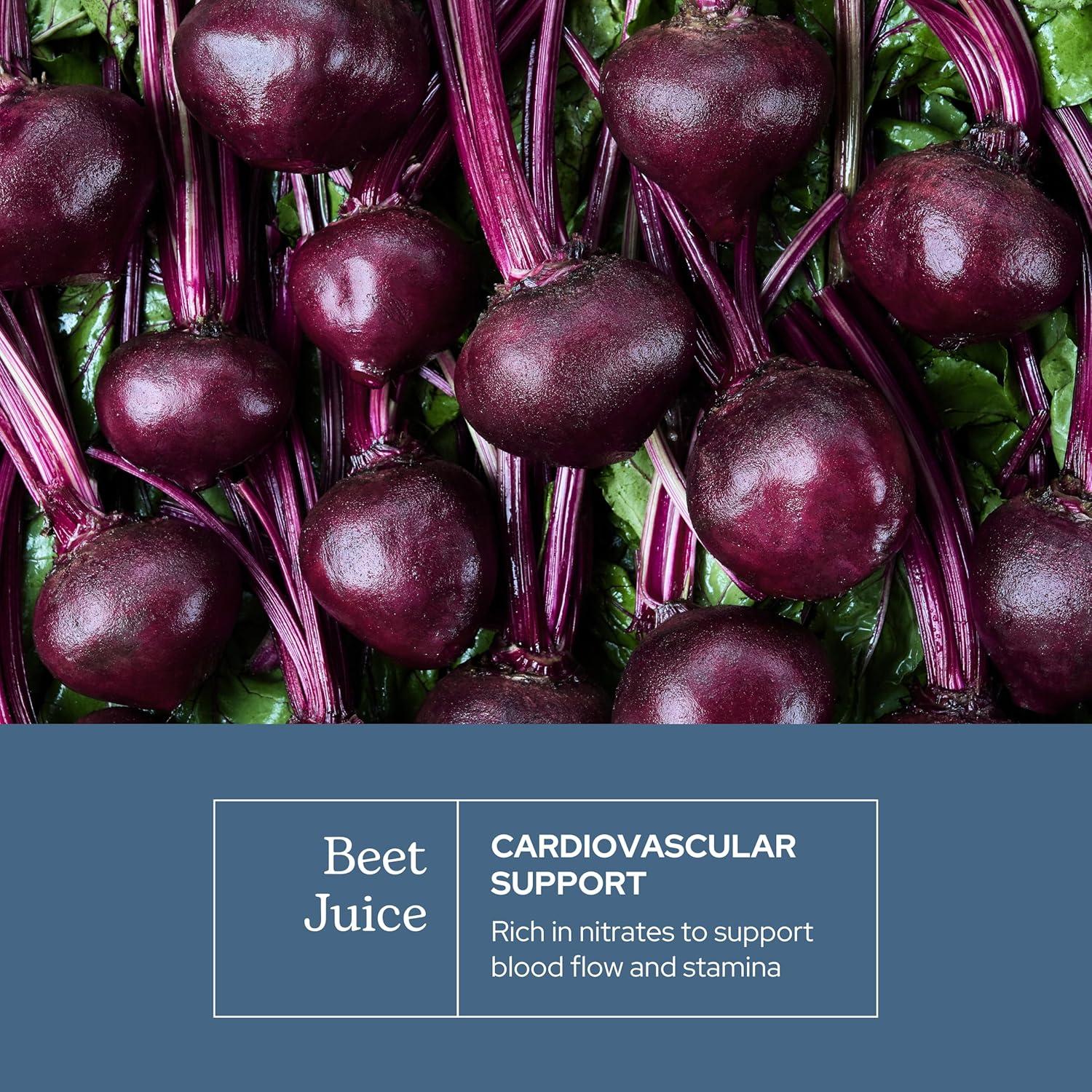 Jugo de Remolacha Liofilizado Eclectic Herb 50 Cápsulas 400 mg