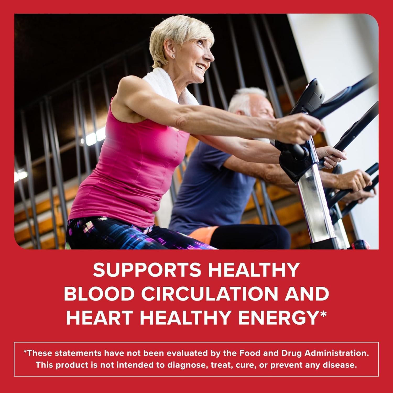 Suplemento Qunol 3 en 1 Remolacha + CoQ10 + Semilla de Uva 60 Cápsulas