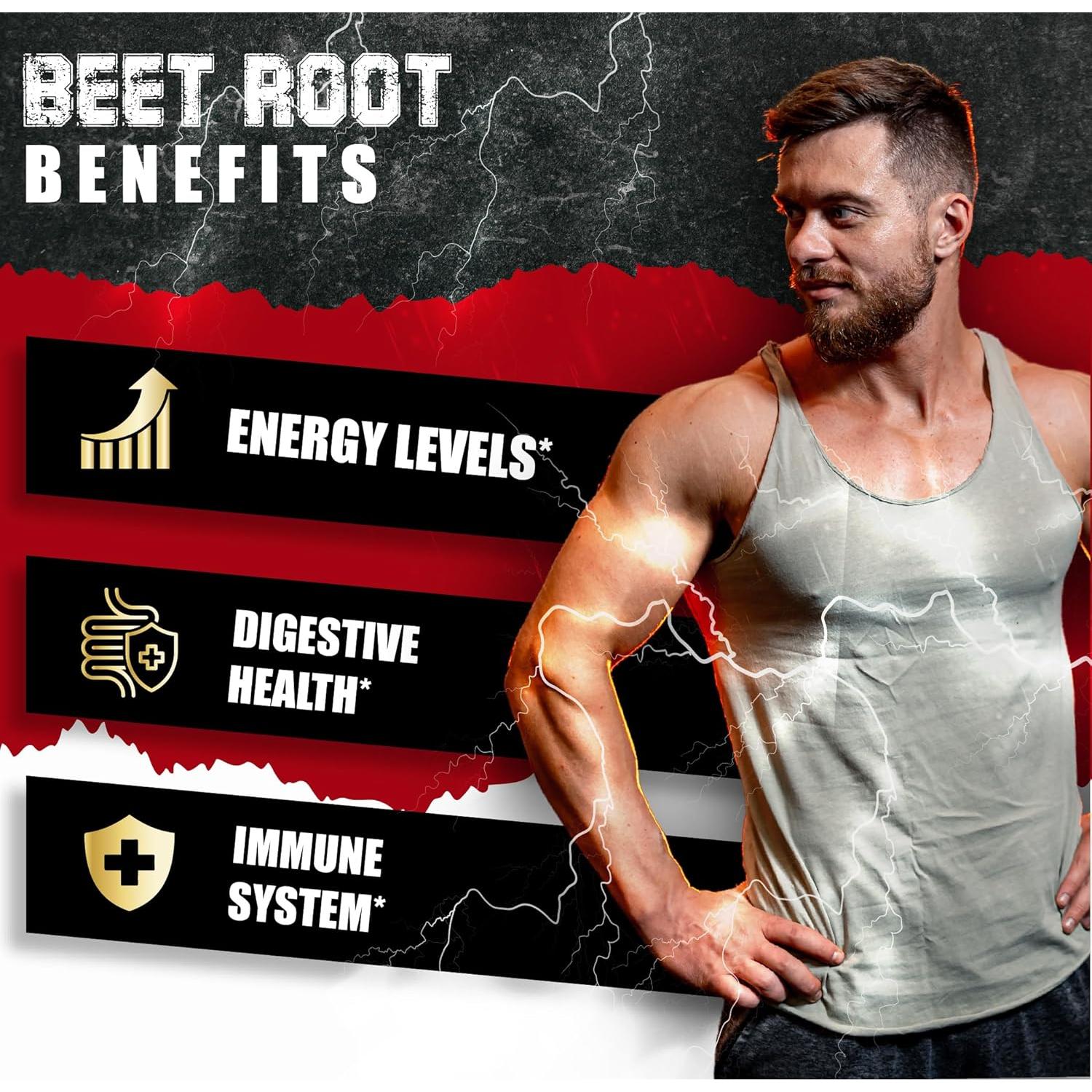 Cápsulas de Remolacha BMVINVOL 90 Unidades - Energía y Digestión