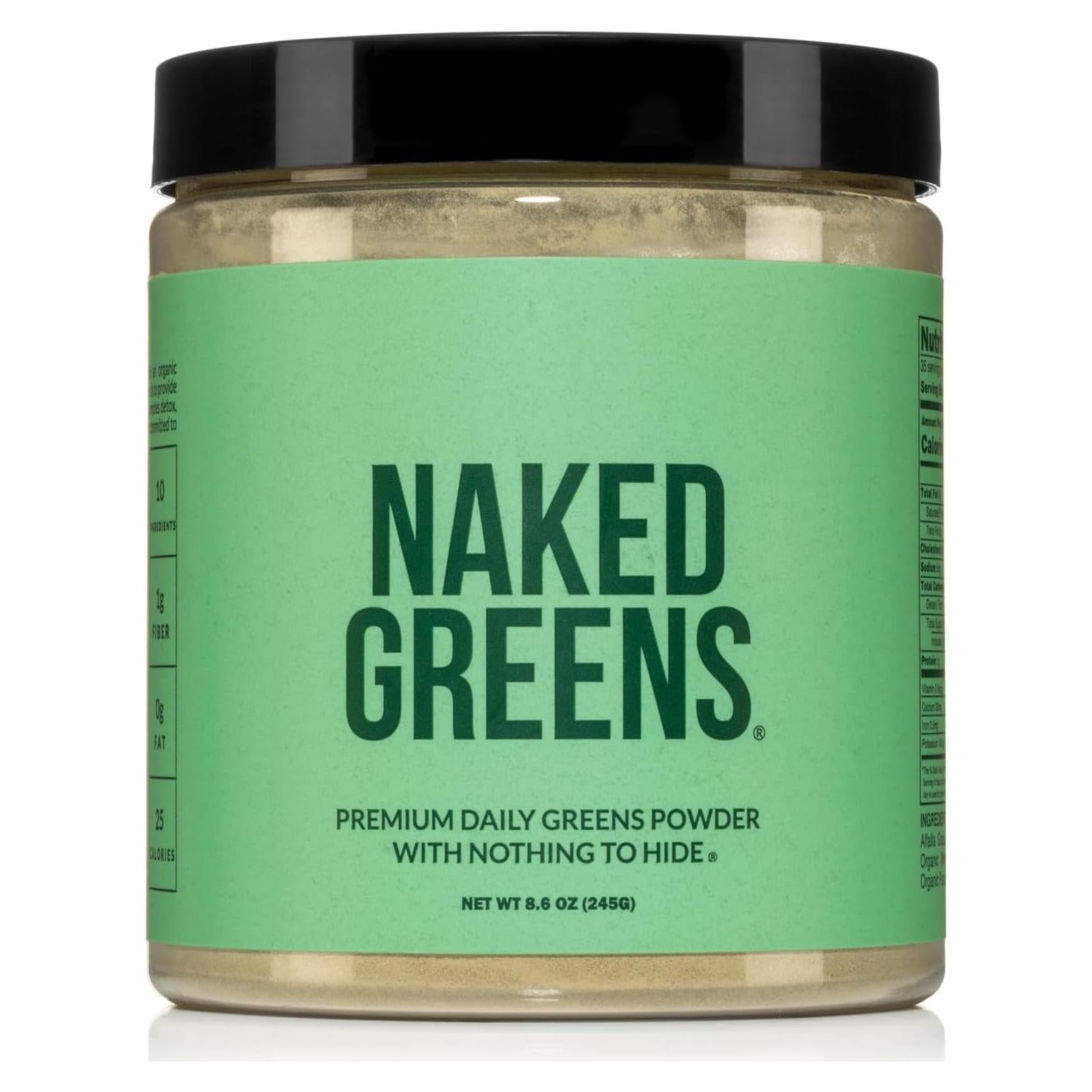 Naked Super Greens Polvo de Verduras Orgánicas 243.8g - Vegano