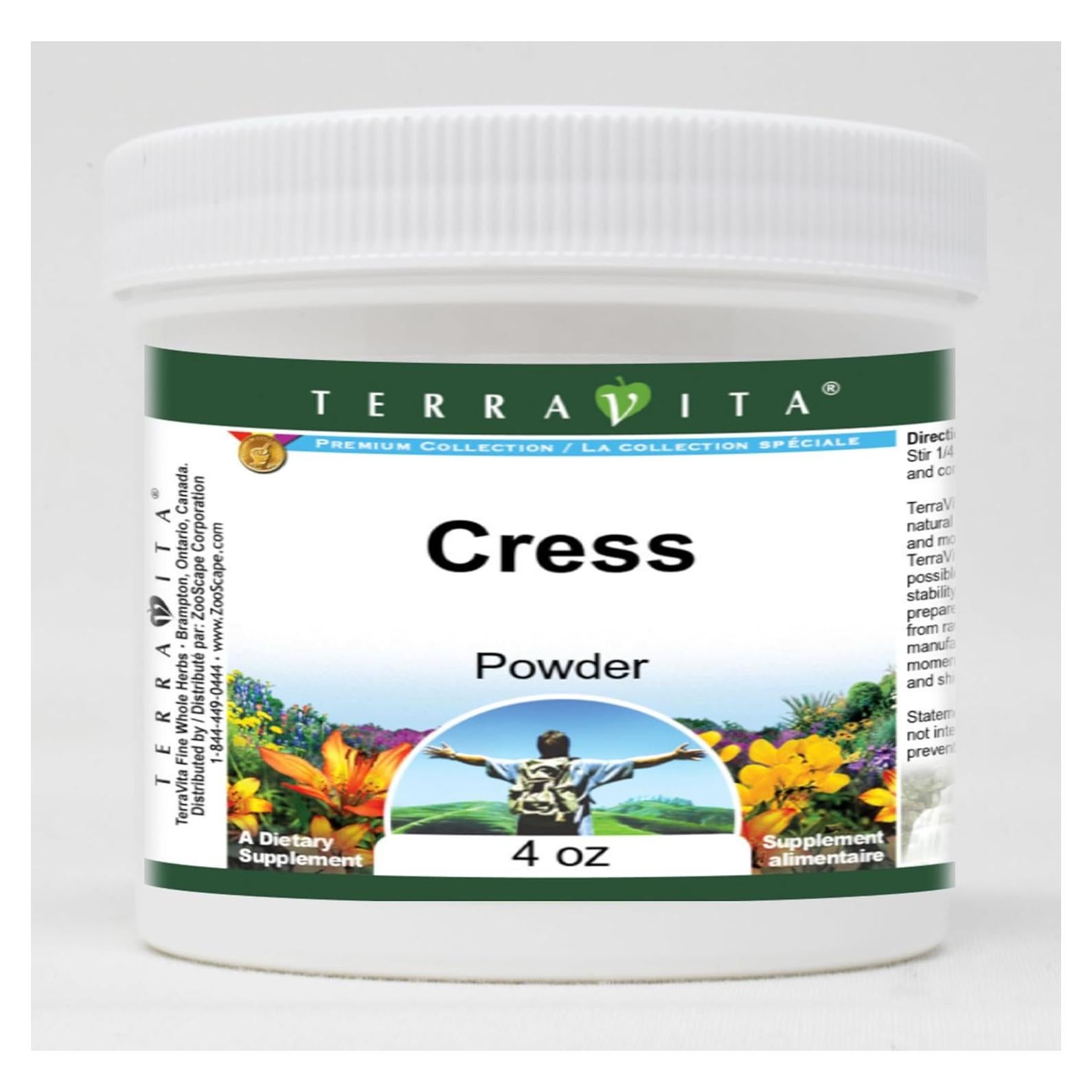 Polvo de Berro TerraVita 113 g - Sin Rellenos, GMP