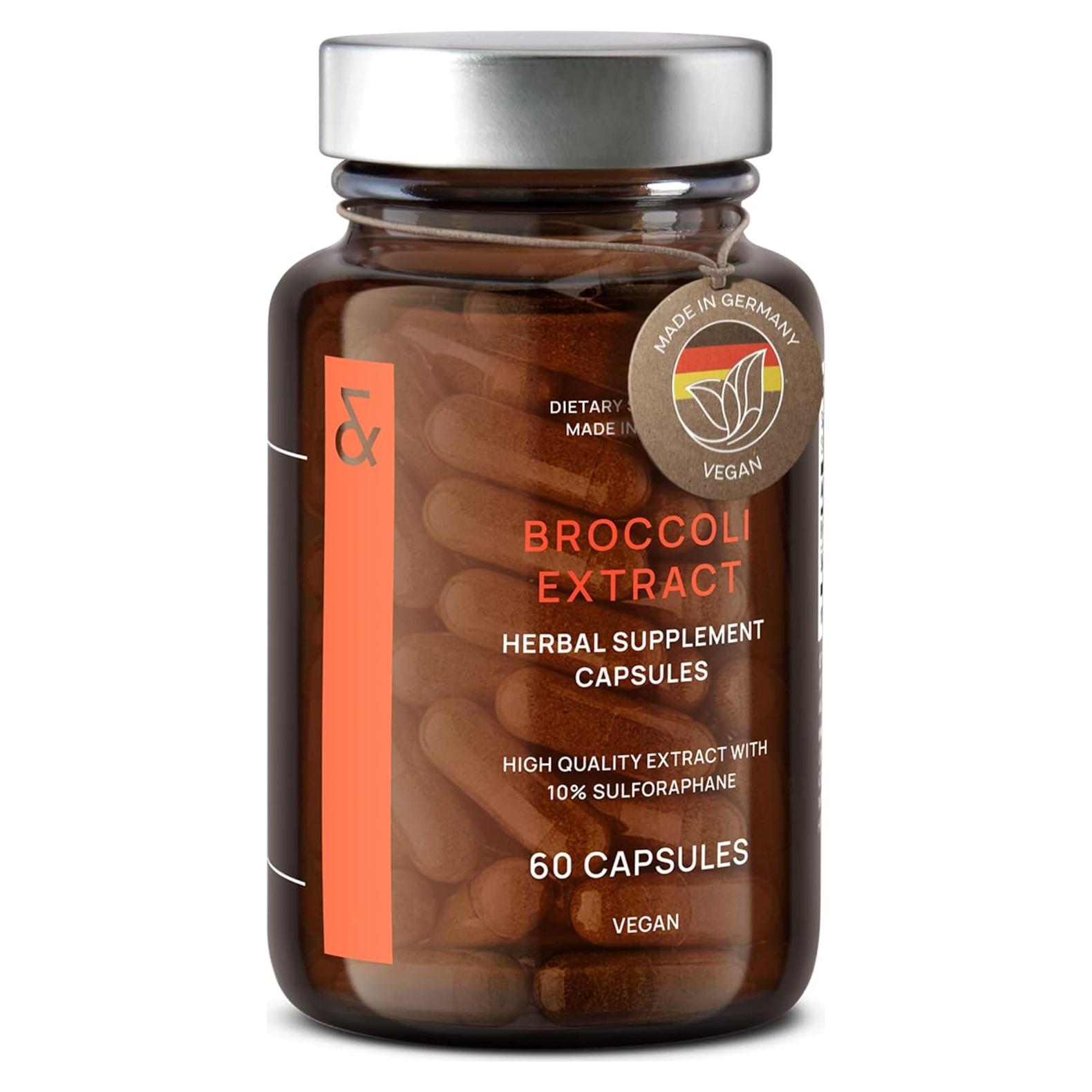 Cápsulas de Extracto de Brócoli CLAV - 100mg Sulforafano - 60 Unidades