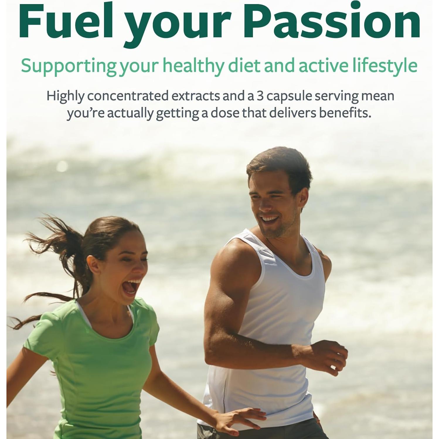 Suplemento Super Greens Healths Harmony 120 Cápsulas 2250mg