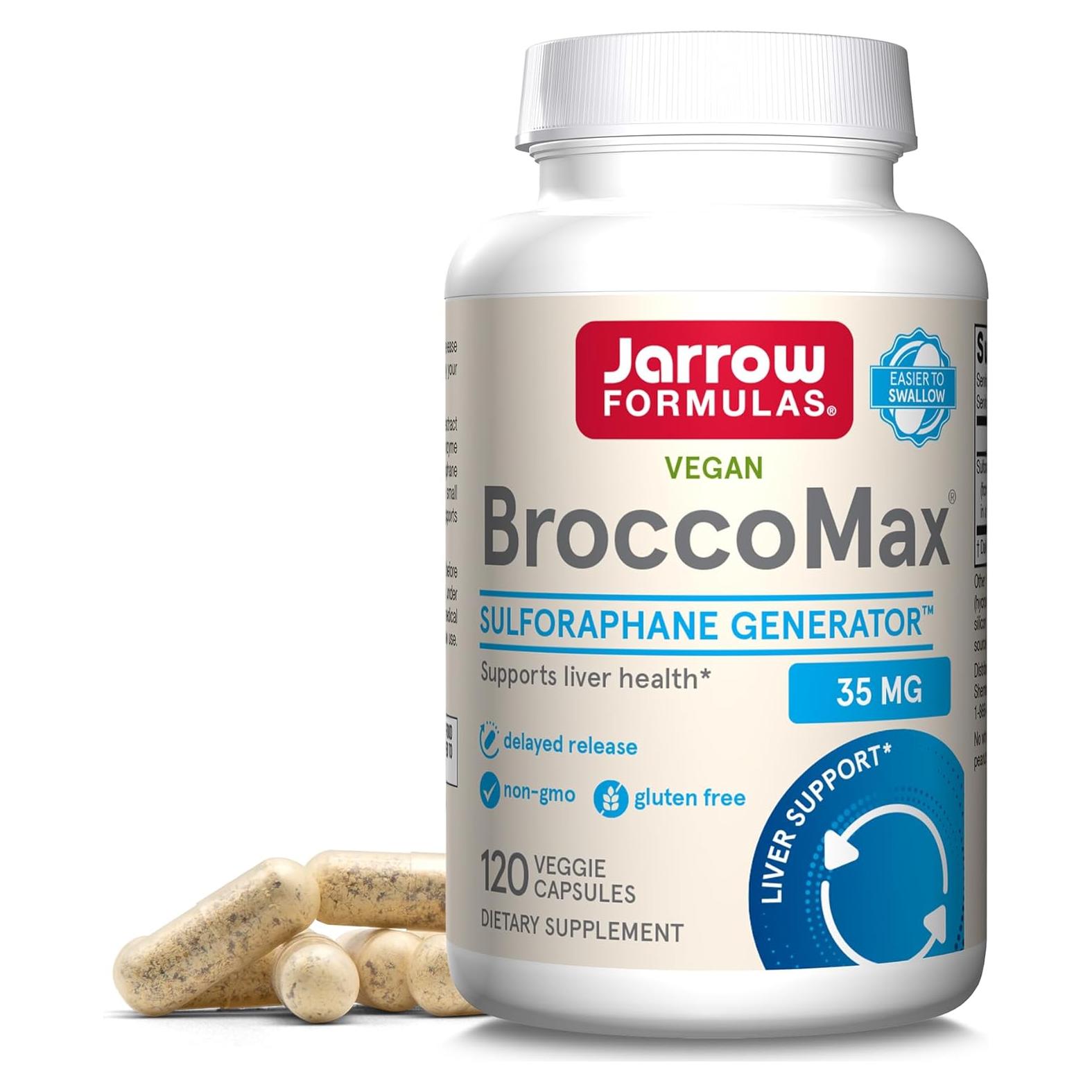 Suplemento Dietético Jarrow BroccoMax 35 mg 120 Cápsulas Vegetales