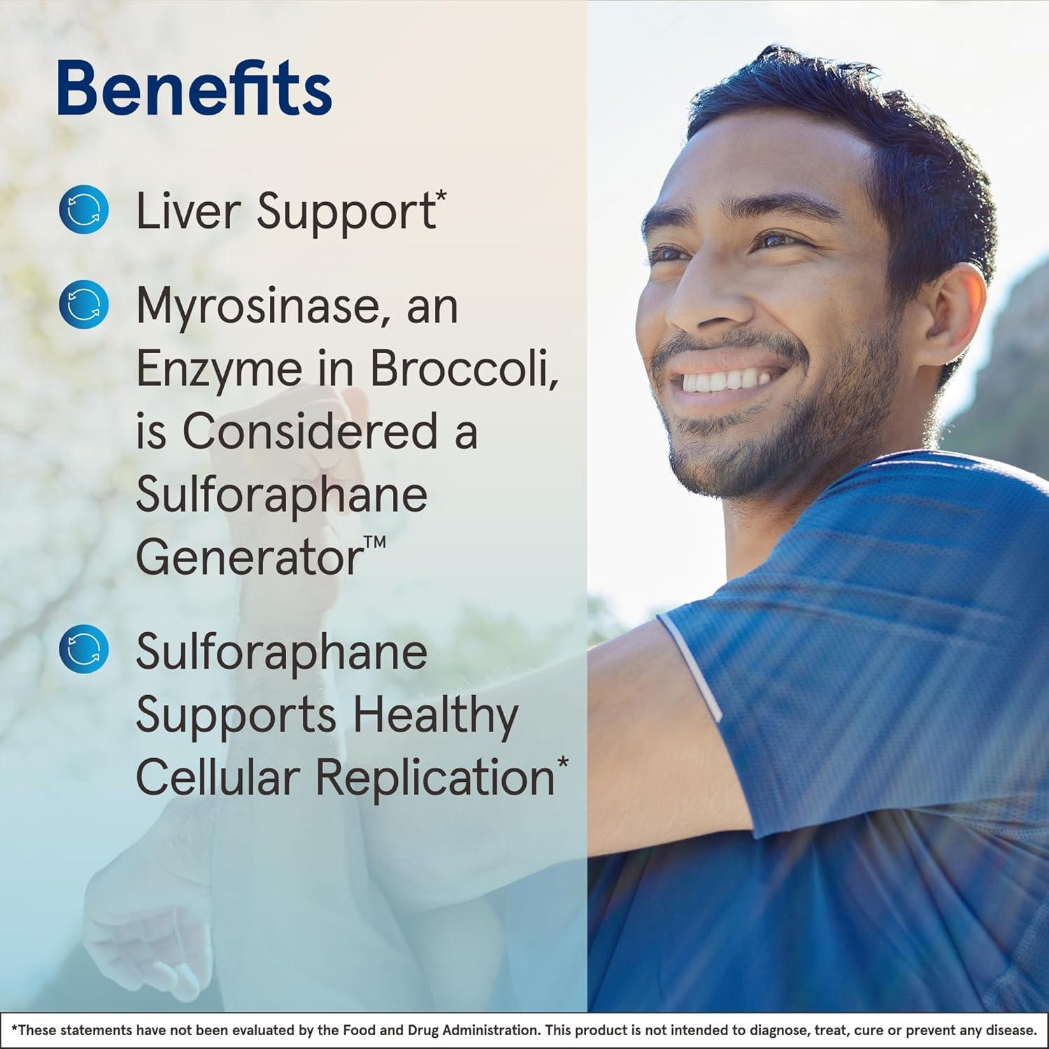 Suplemento Dietético Jarrow BroccoMax 35 mg 120 Cápsulas Vegetales