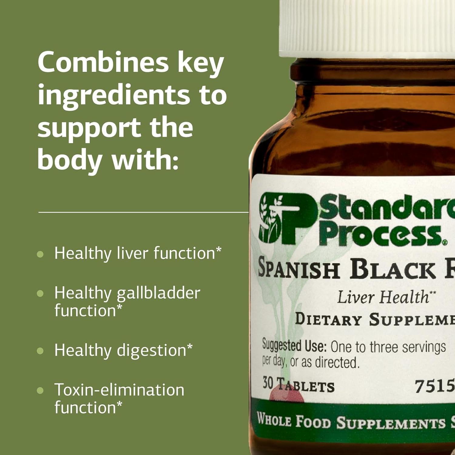 Suplemento Rábano Negro Proceso Estándar 30 Tabletas - Salud Hígado