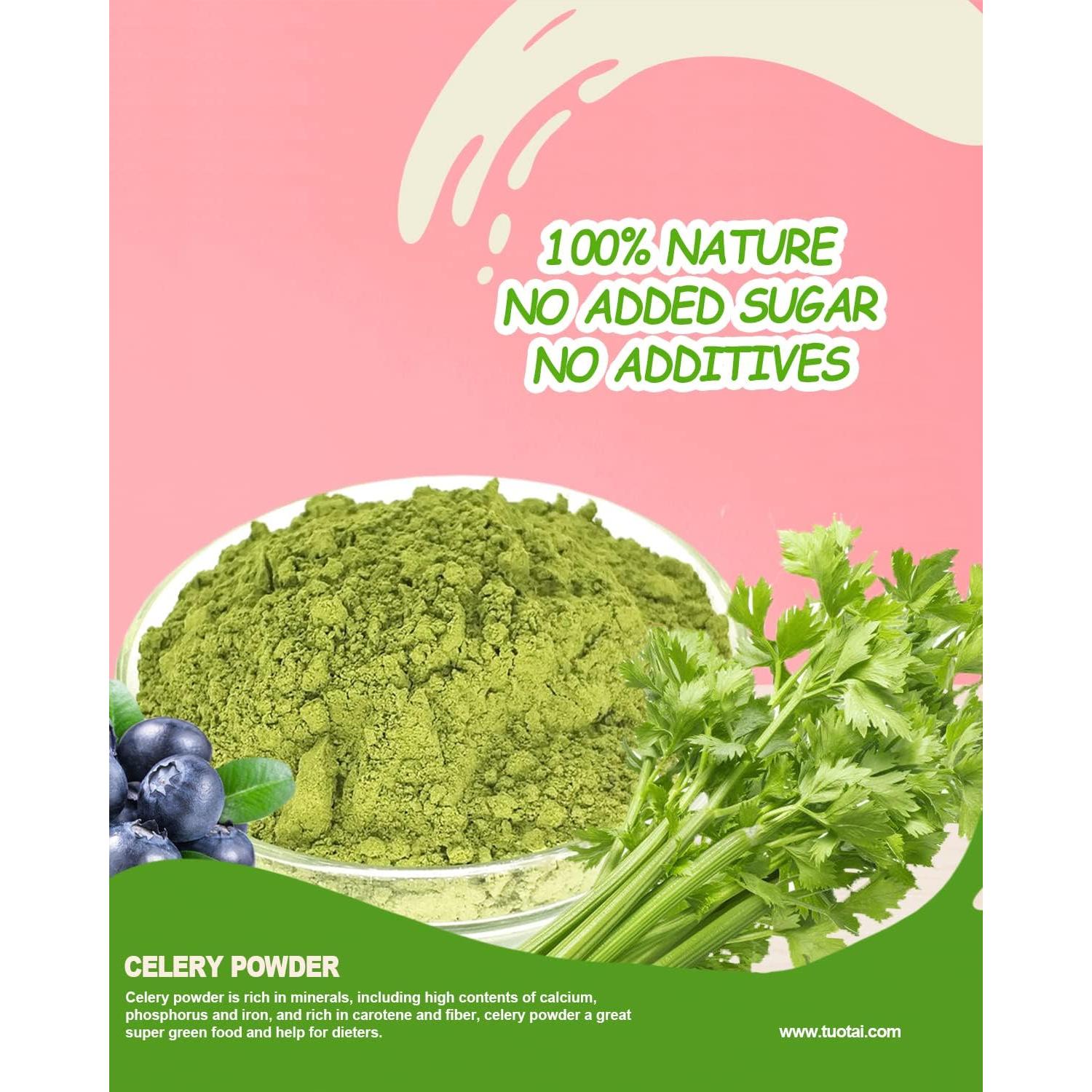 Polvo de Apio Natural TUOTAI 113g - Rico en Antioxidantes
