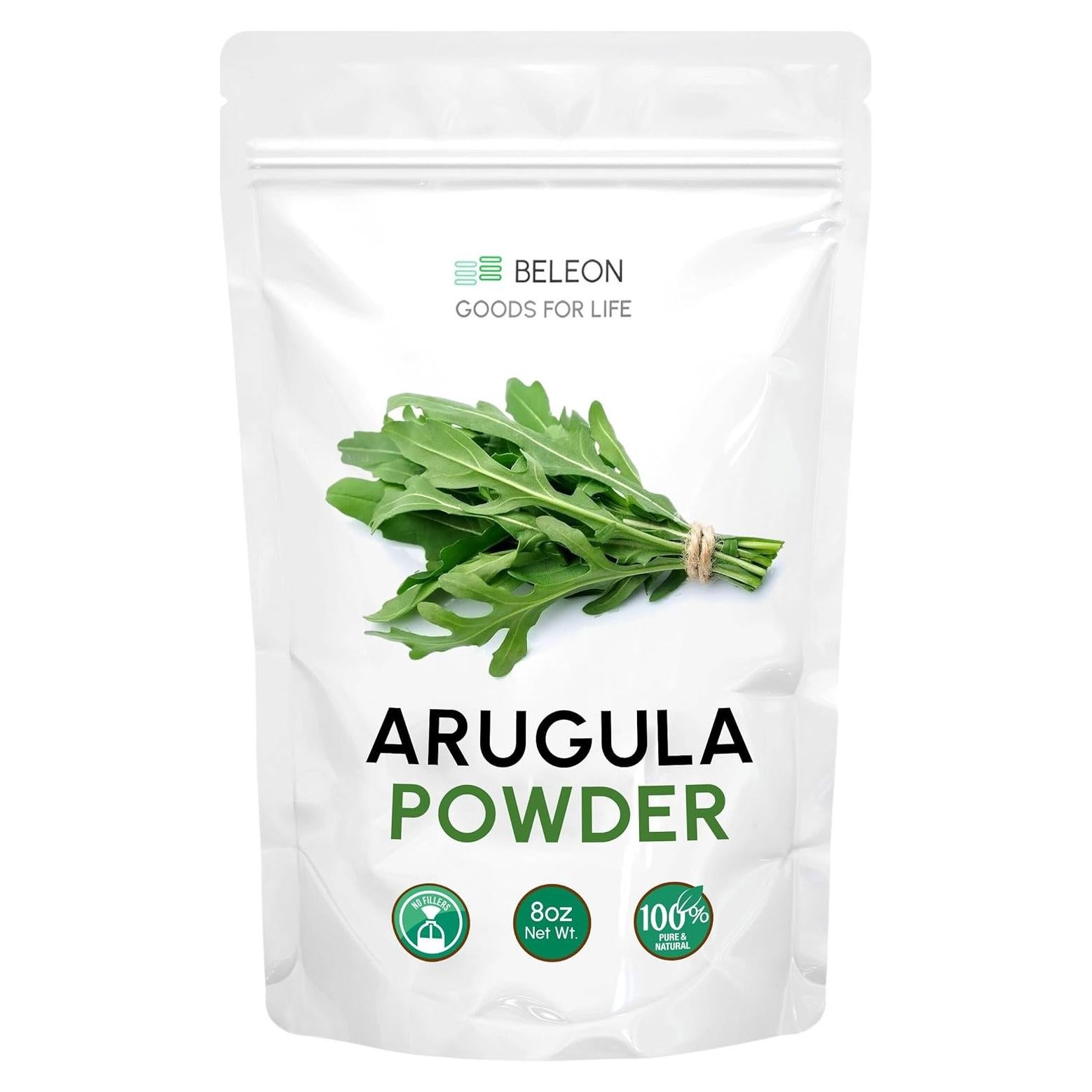 Polvo de Rúcula 226.8g - Beleon LLC, Sazonador Natural