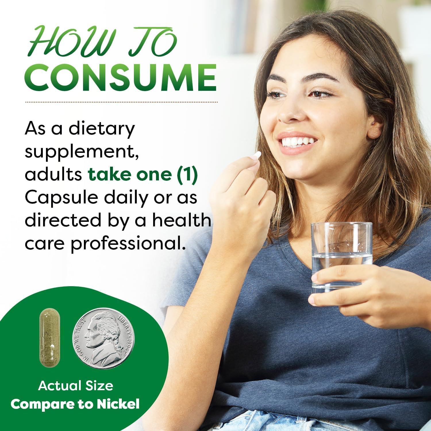 Cápsulas de Extracto de Lechuga Silvestre 250 mg - Mejores Naturales