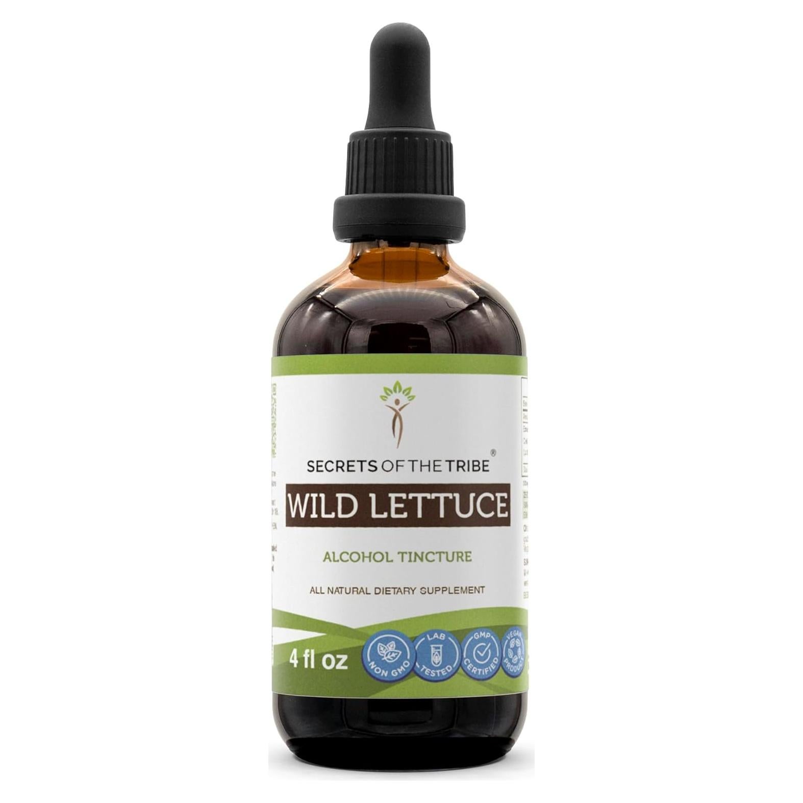 Tintura de Lechuga Silvestre 118.3 ml Secretos de la Tribu