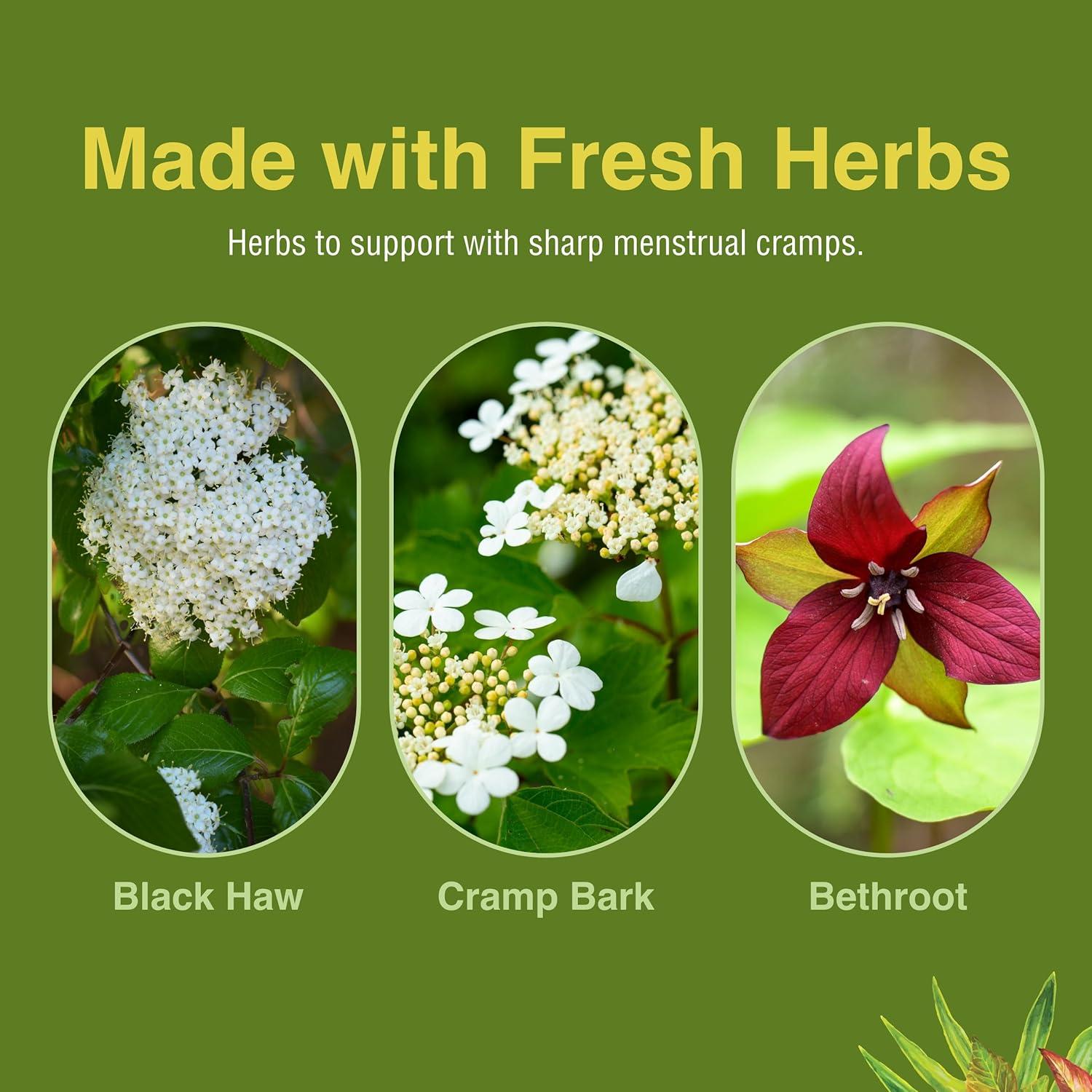 Suplemento Herbal Cramp ReLeaf Herbs Etc. 60 Softgels