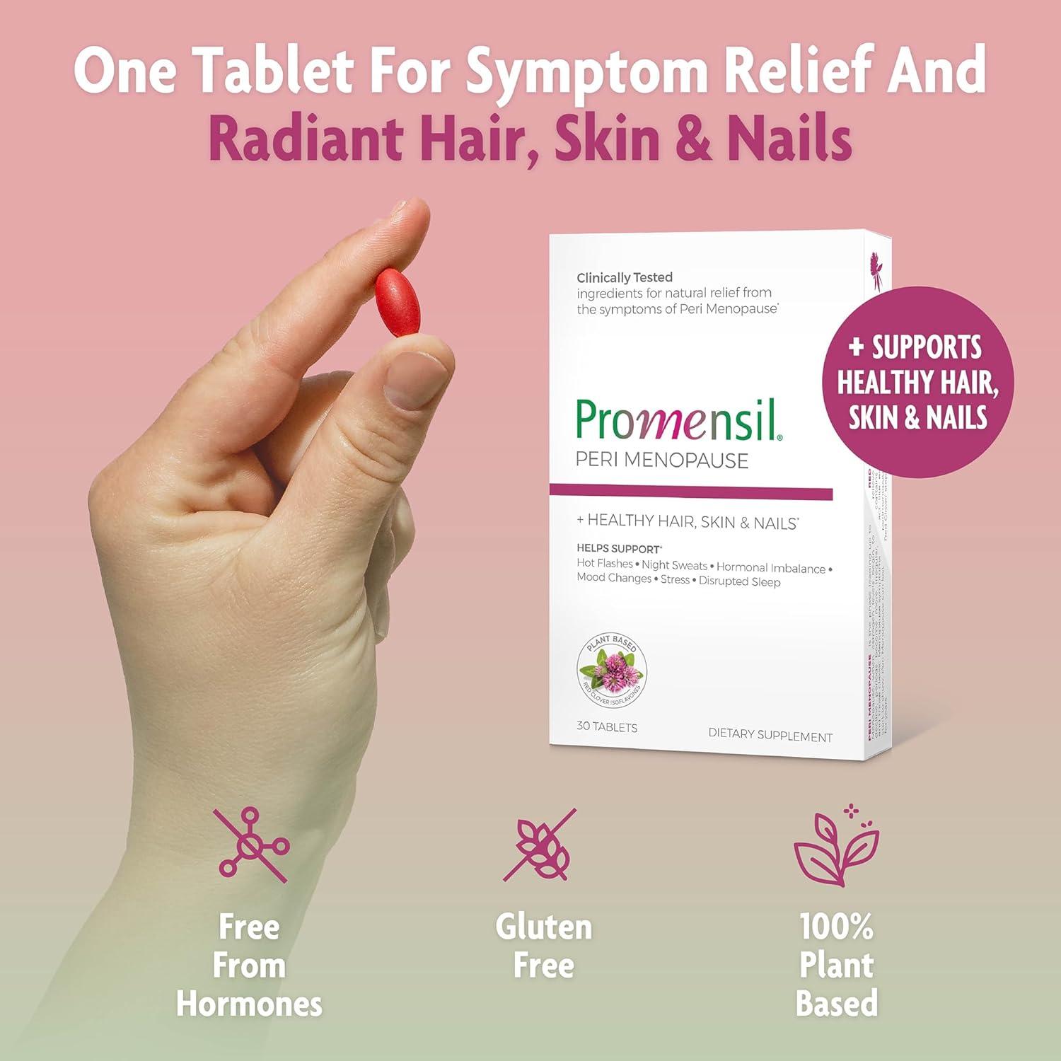Suplemento Perimenopausia Promensil 30 Tabletas - Isoflavonas