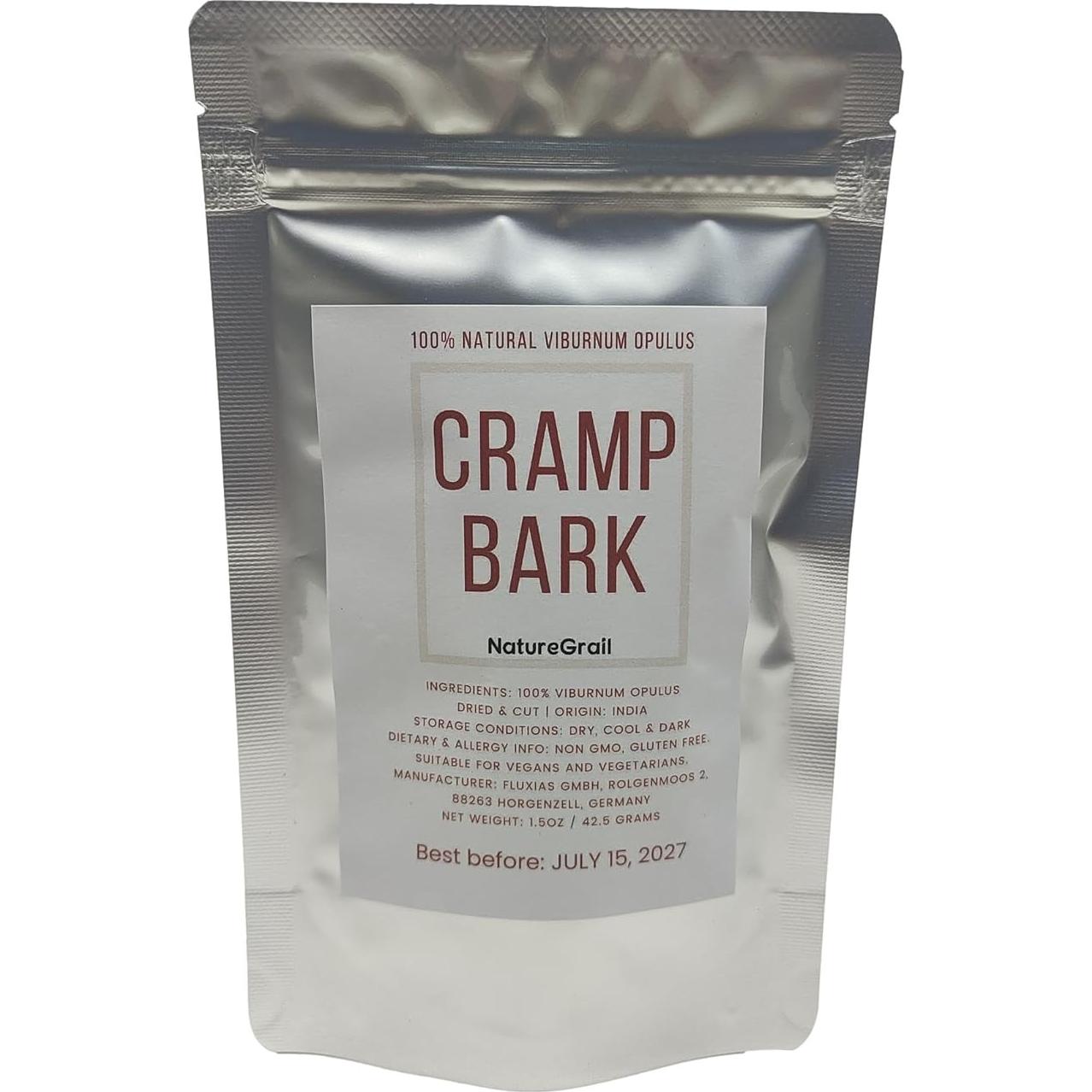 Corteza de Calambres 100% Pura Viburnum Opulus 42.5g