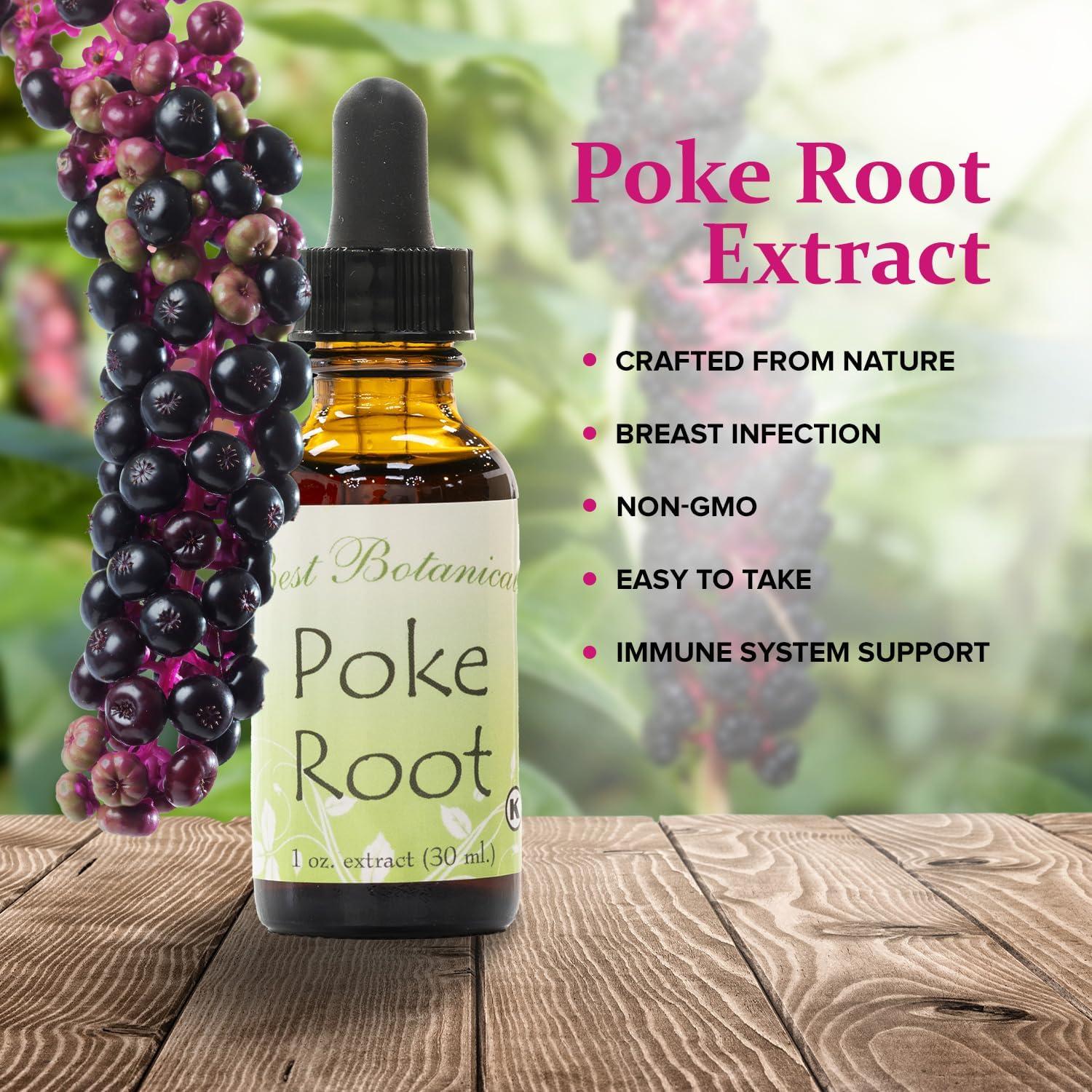 Extracto de Raíz de Poke Best Botanicals 28.35 g - Suplemento Natural