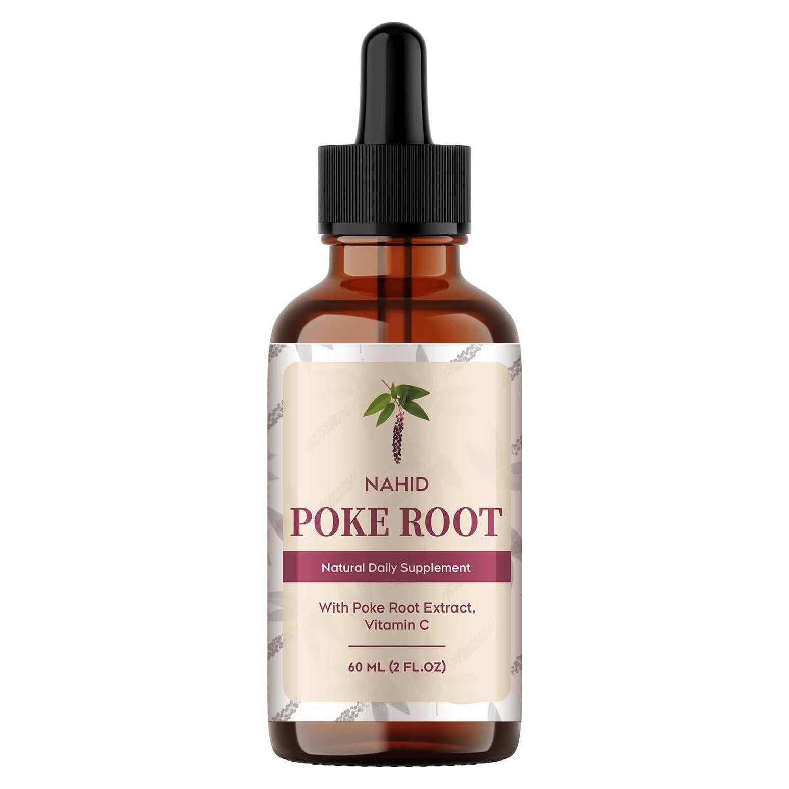 Suplemento Inmunológico Vegano Nahid | Extracto Raíz Poke 60 ml