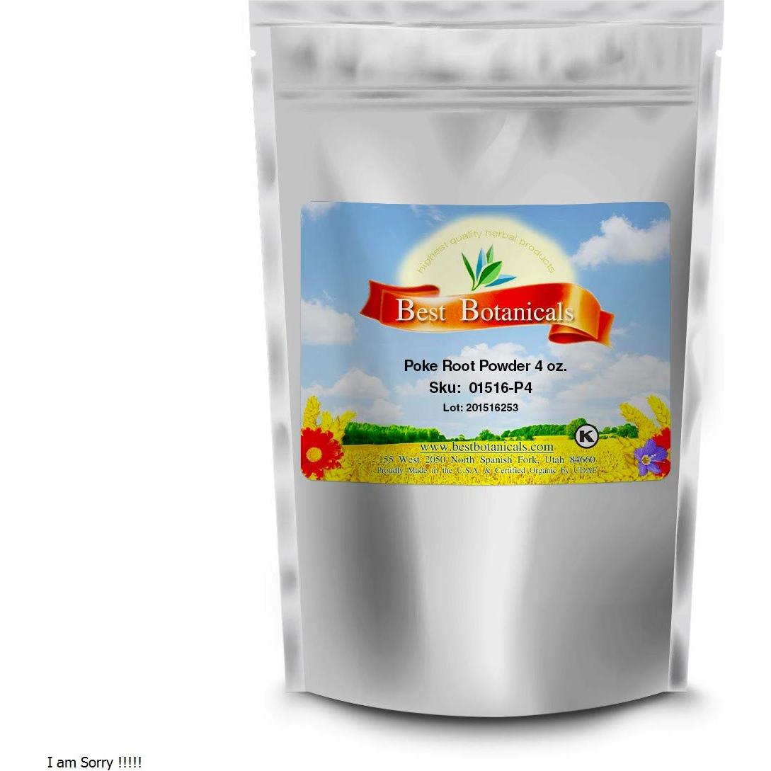 Polvo de Raíz de Poke 113.4 g - Mejor Botánicos