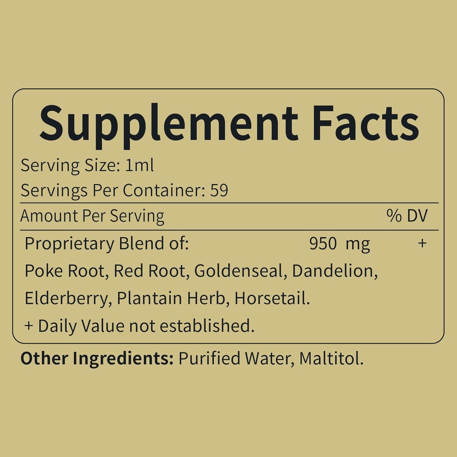 Suplemento Drenaje Linfático Eubrition 118 ml 7 en 1