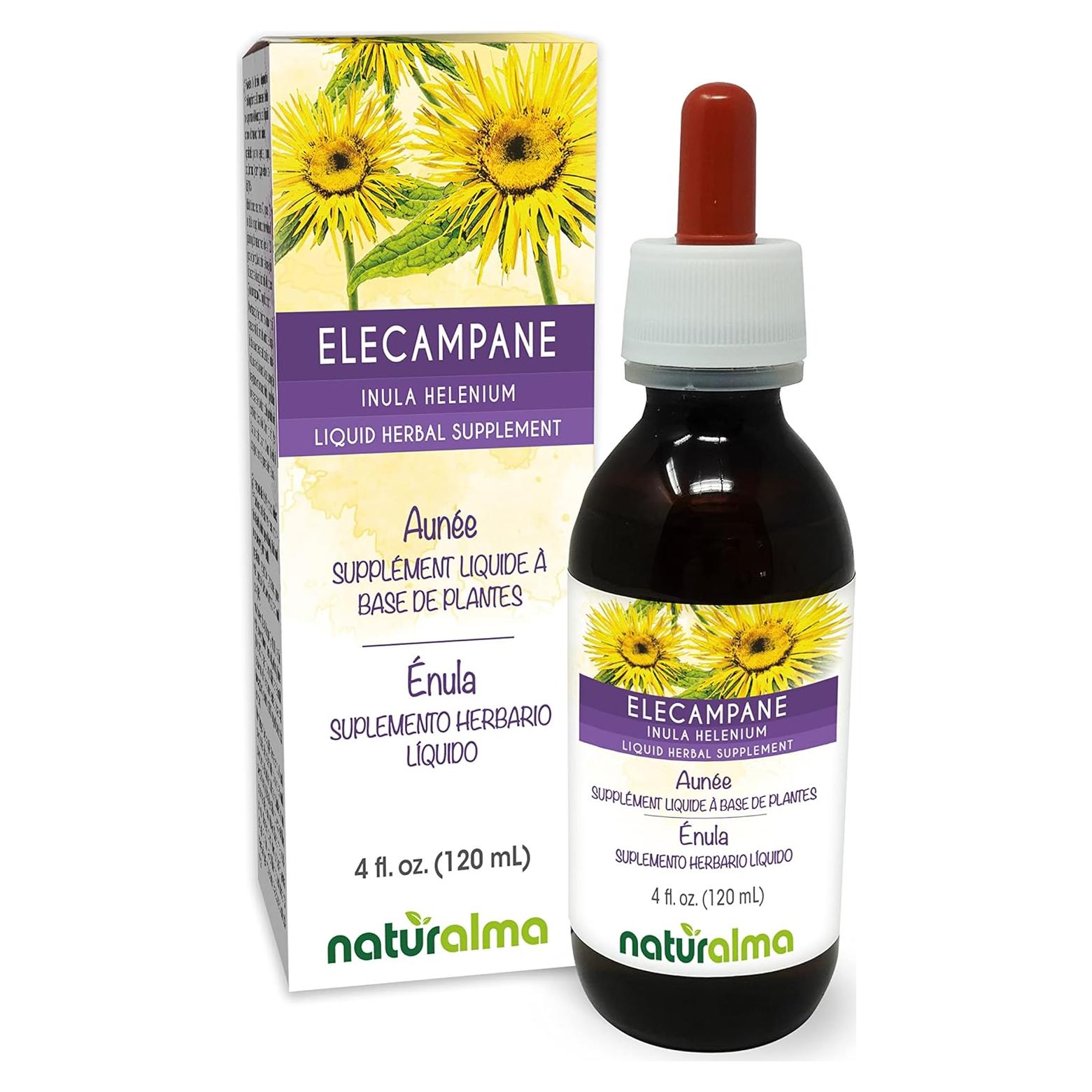 Tinte de raíz de Elecampane Naturalma 118 ml - Suplemento vegano