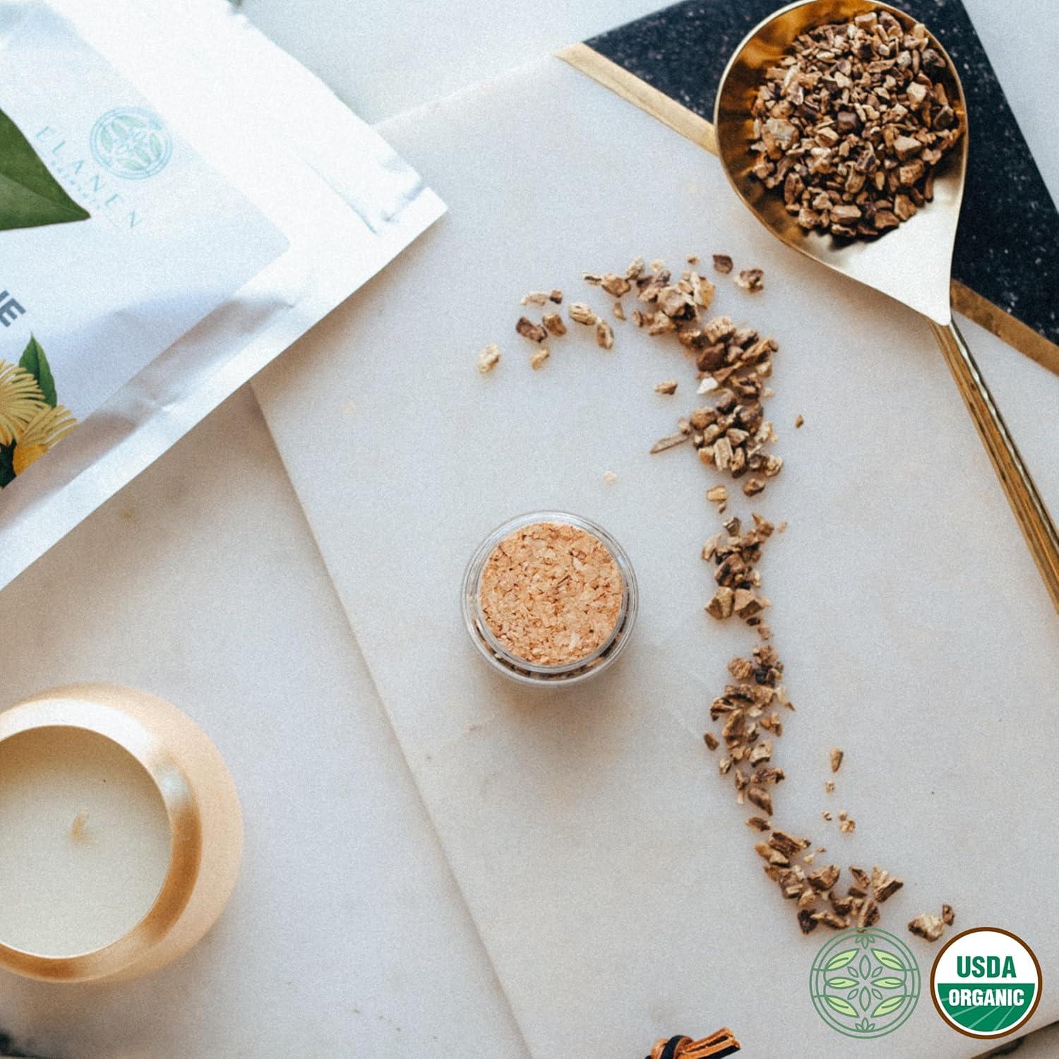 Raíz de Elecampane Orgánica Elanen Naturals 113g - Tónico Respiratorio